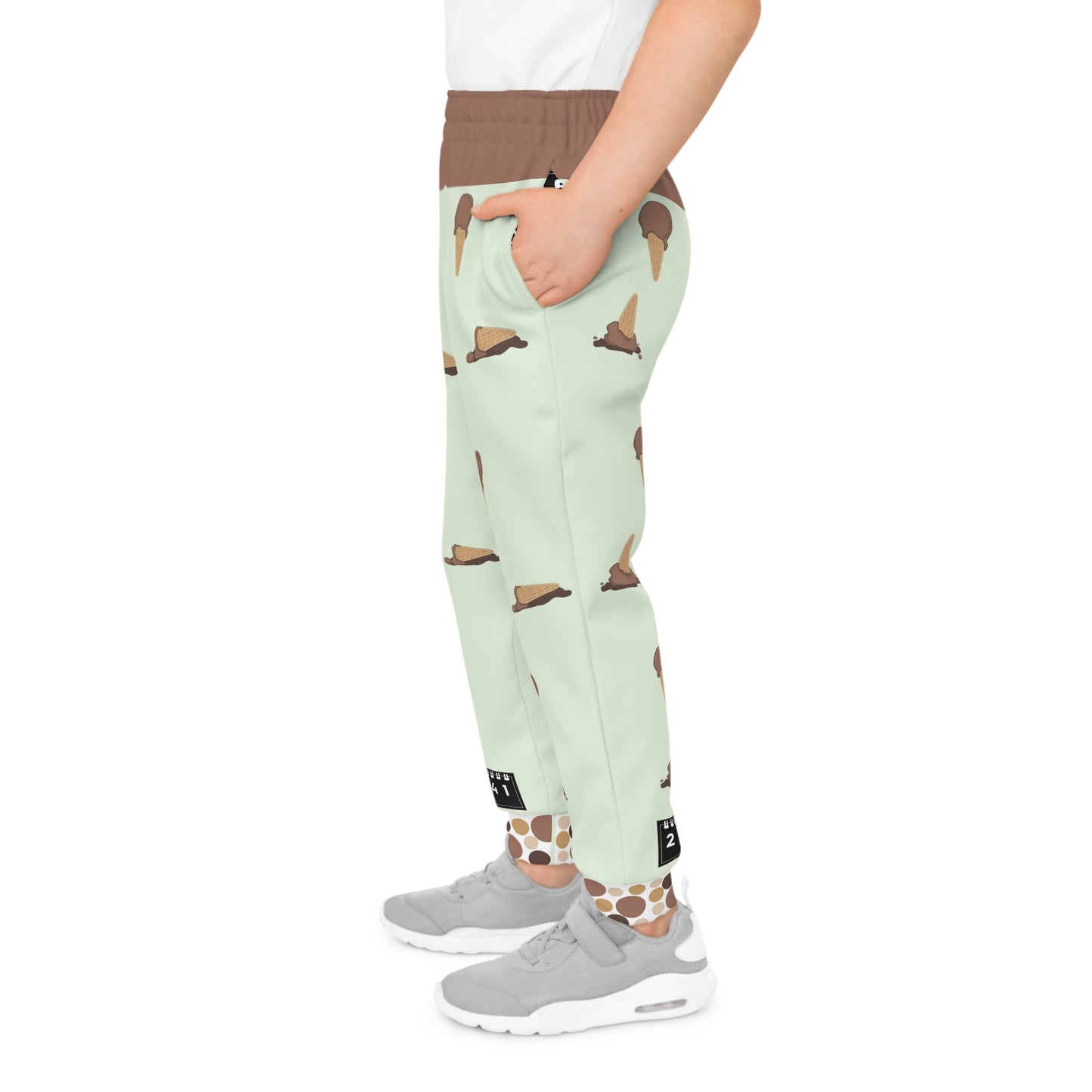 2041 CO YOUTH JOGGERS ICE CREAM | CHOCOLATE - 2041co