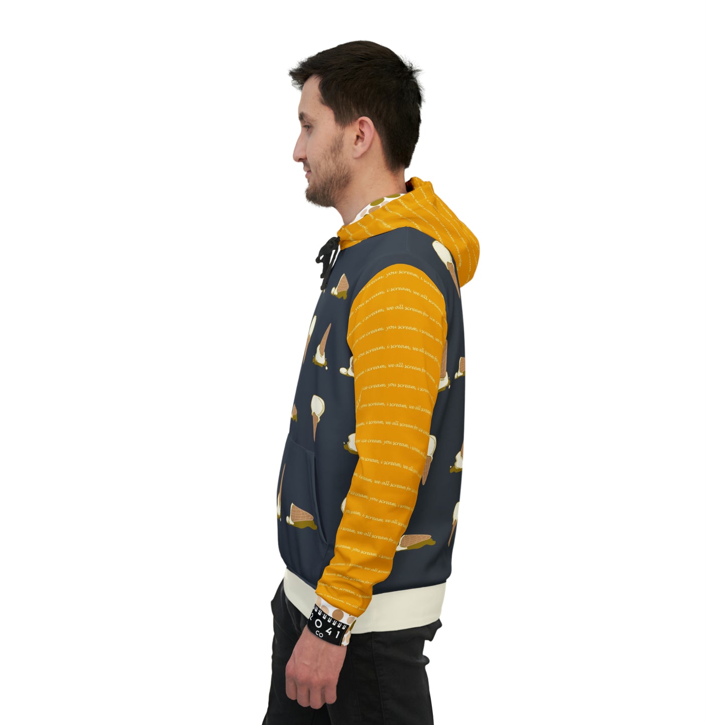 2041 CO ADULT HOODIE ICE CREAM | VANILLA - 2041co