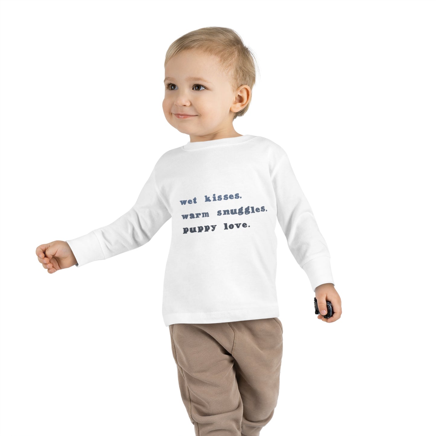 2041 CO TODDLER COTTON LONG SLEEVE T-SHIRT | WET KISSES
