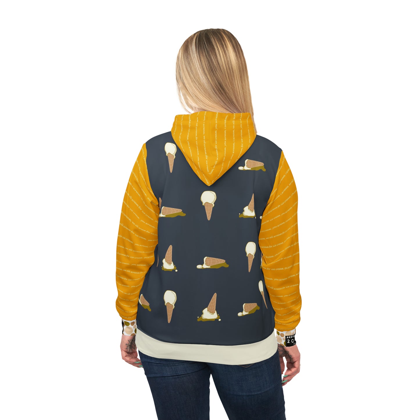 2041 CO ADULT HOODIE ICE CREAM | VANILLA - 2041co