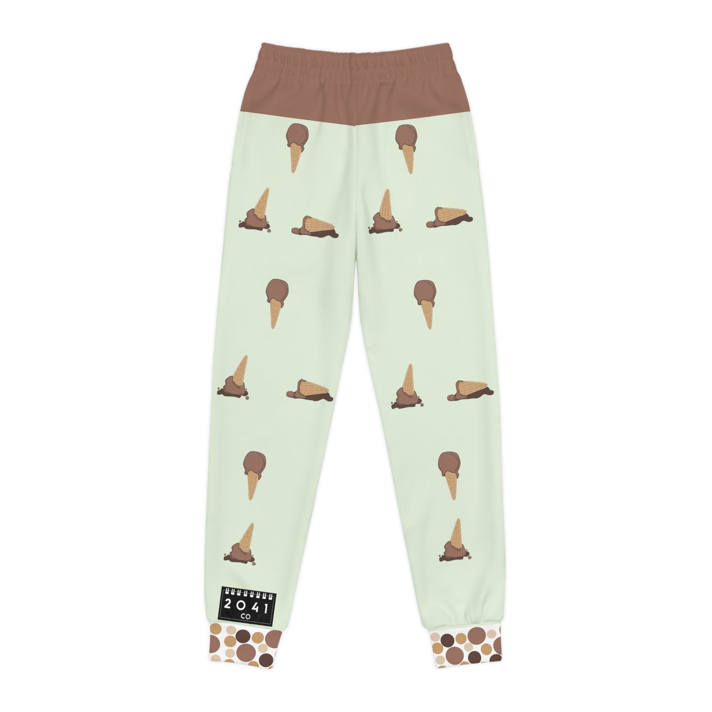 2041 CO YOUTH JOGGERS ICE CREAM | CHOCOLATE - 2041co