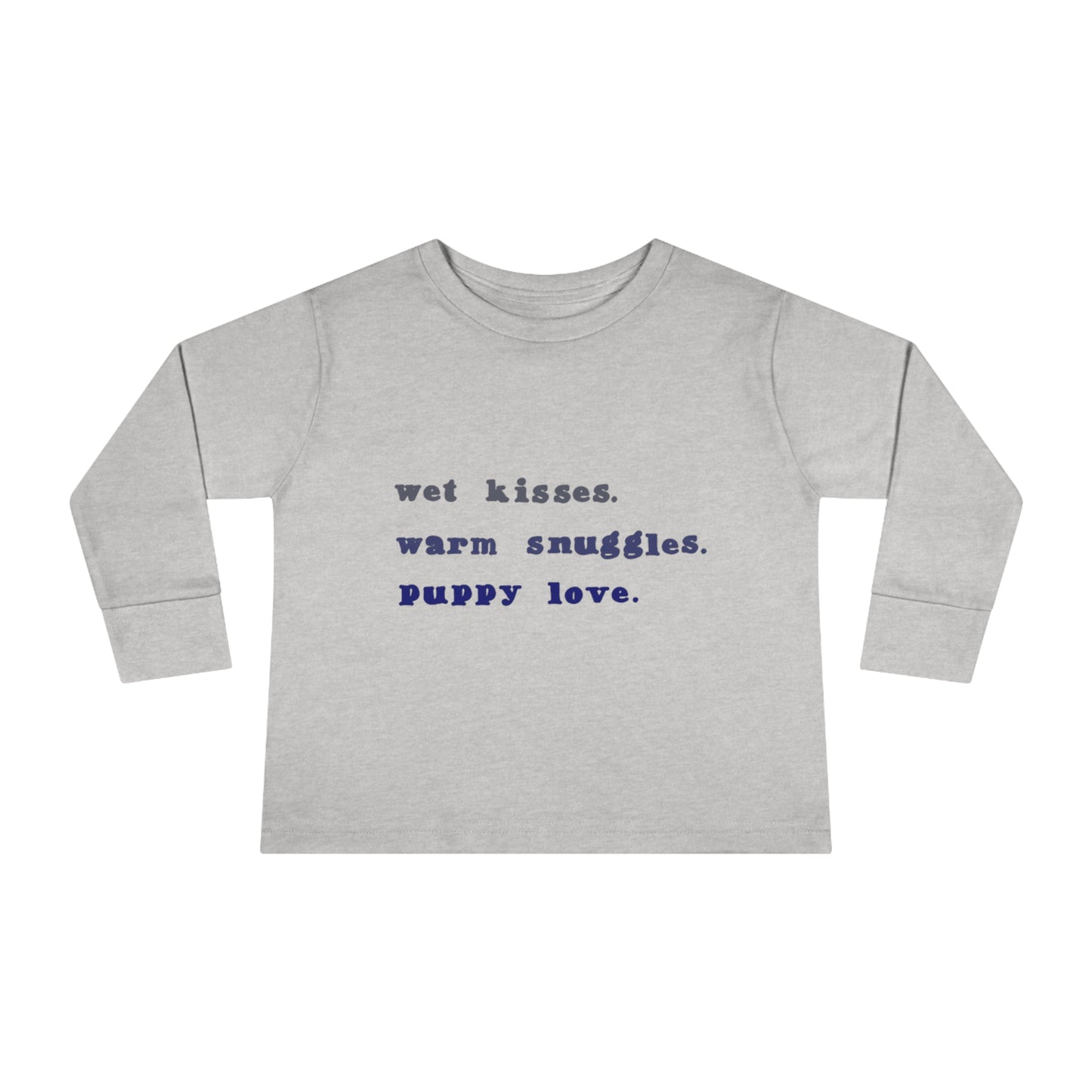 2041 CO TODDLER COTTON LONG SLEEVE T-SHIRT | WET KISSES
