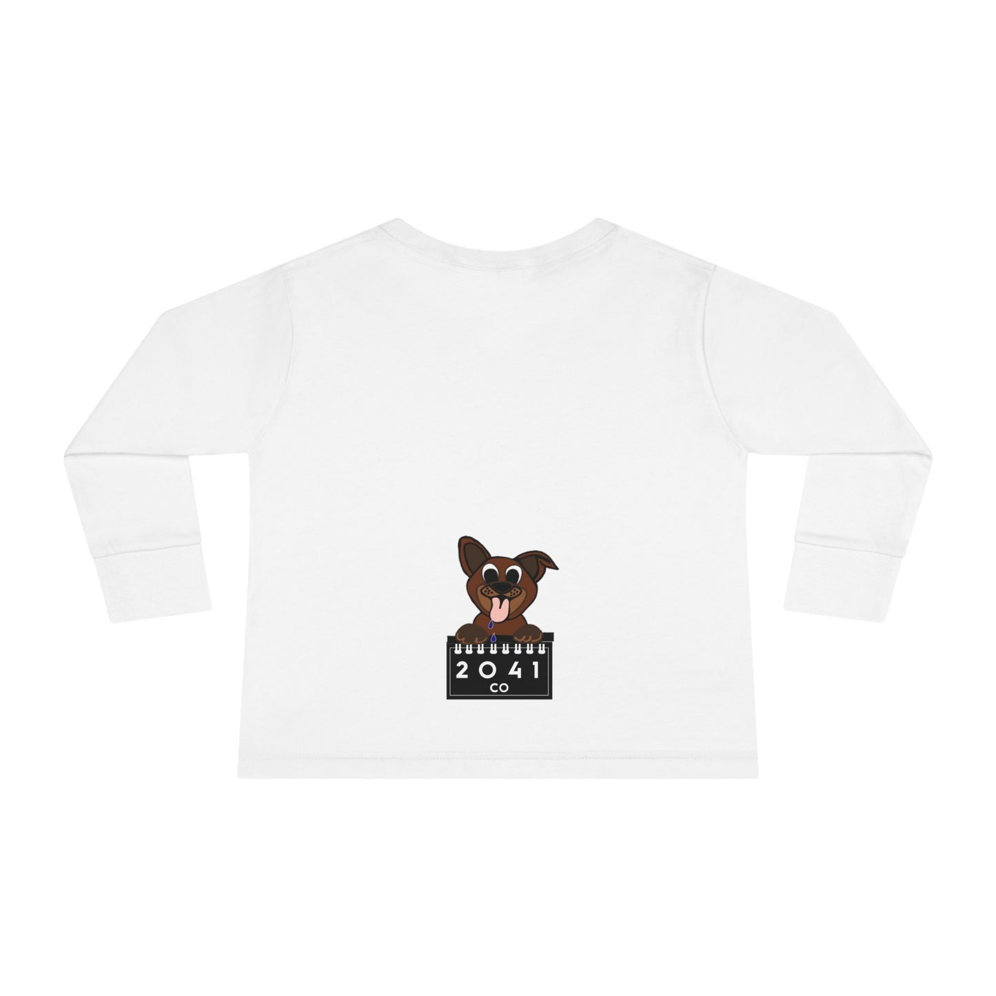 2041 CO TODDLER COTTON LONG SLEEVE T-SHIRT | WET KISSES