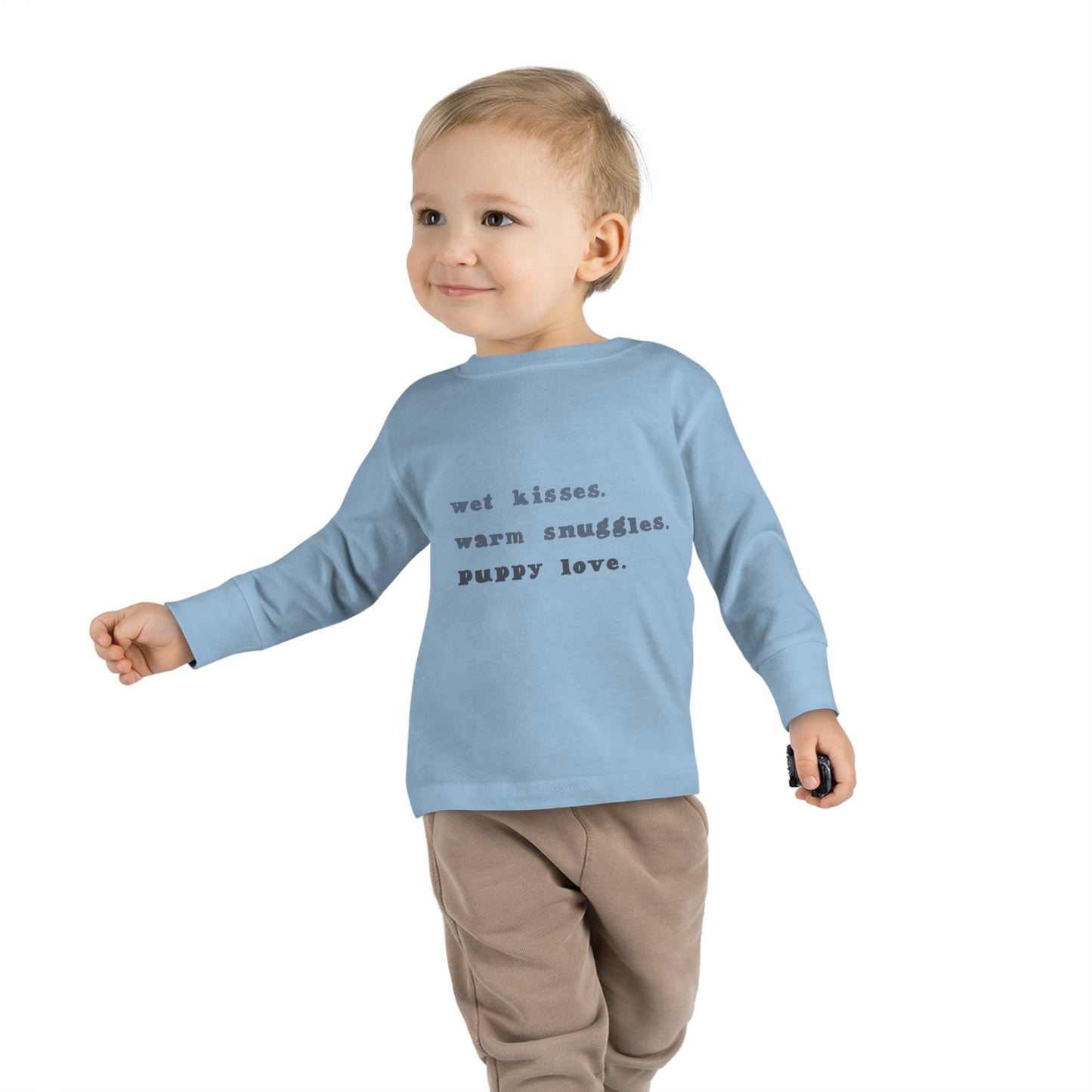2041 CO TODDLER COTTON LONG SLEEVE T-SHIRT | WET KISSES