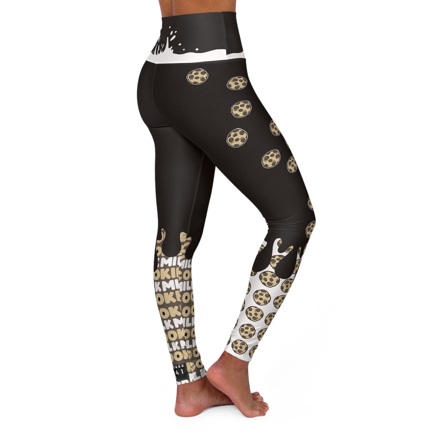 2041 CO HIGH WAISTED YOGA LEGGINGS | MILK & COOKIES