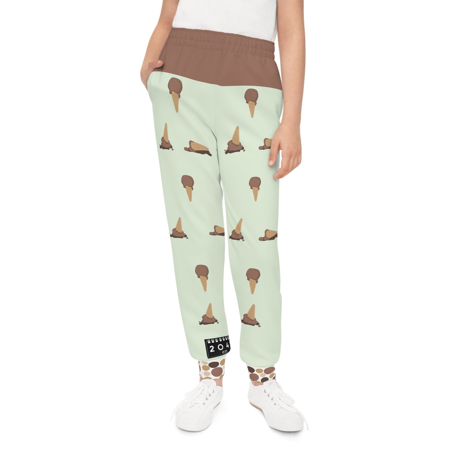 2041 CO YOUTH JOGGERS ICE CREAM | CHOCOLATE - 2041co