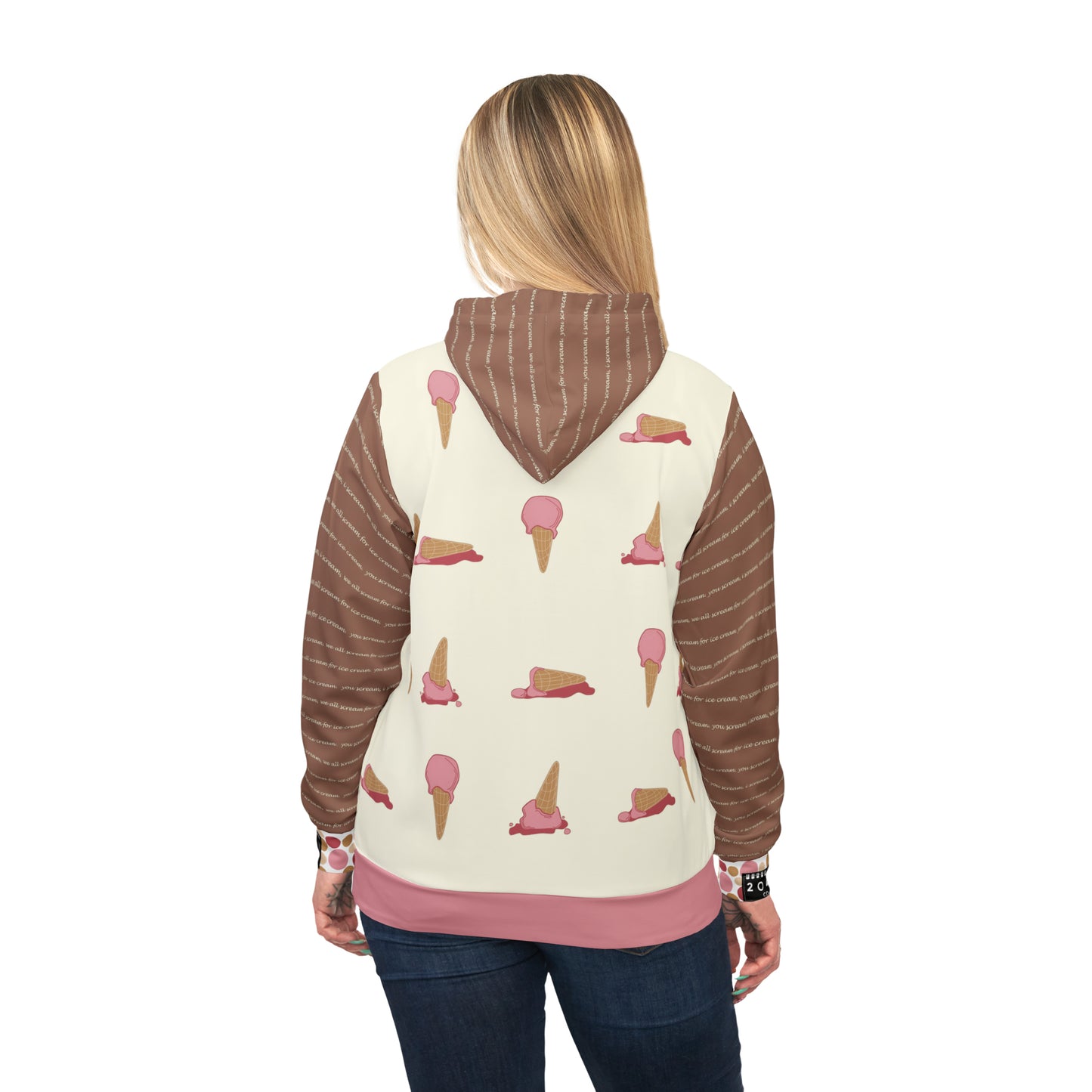 2041 CO ADULT HOODIE ICE CREAM | STRAWBERRY - 2041co