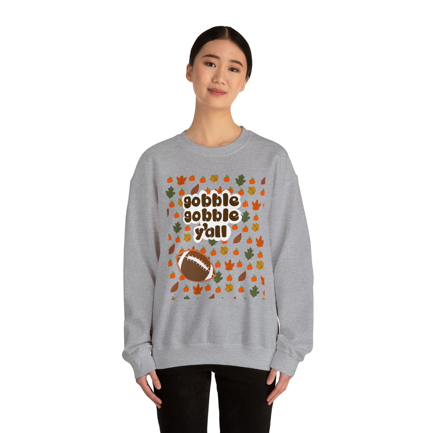 2041 CO ADULT UNISEX HEAVY BLEND CREWNECK SWEATSHIRT | THANKSGIVING