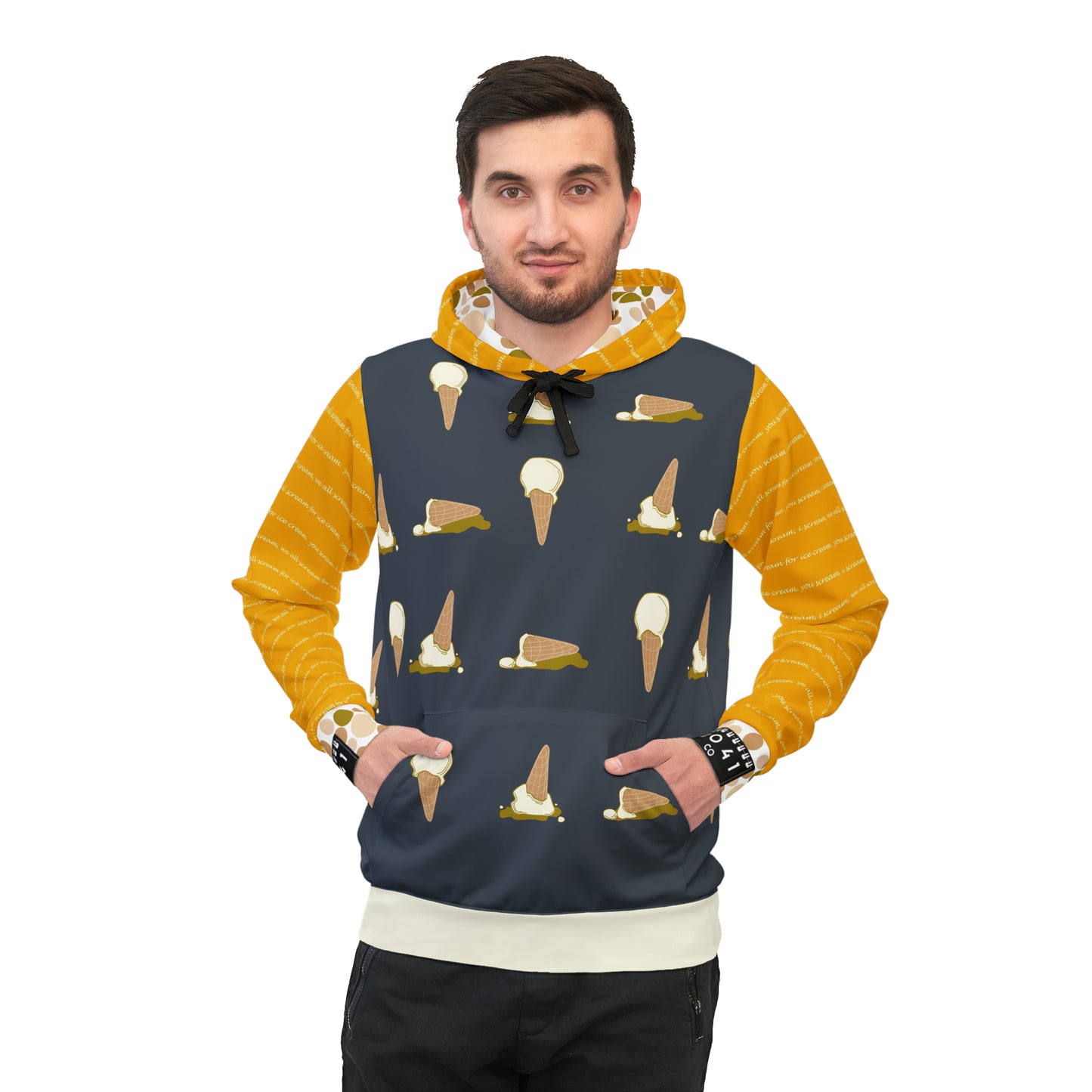 2041 CO ADULT HOODIE ICE CREAM | VANILLA - 2041co
