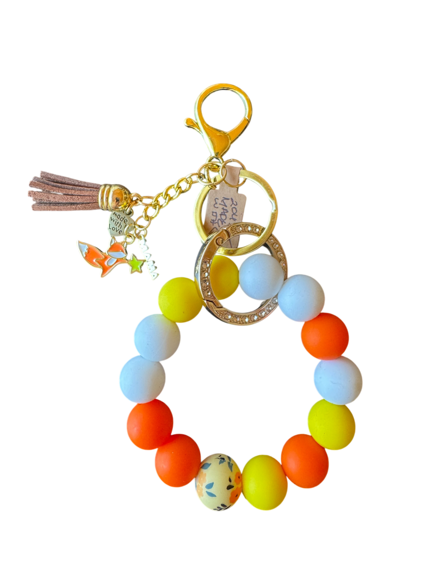 2041 CO MAMA KEYCHAIN WITH TEETHING RING | FOX