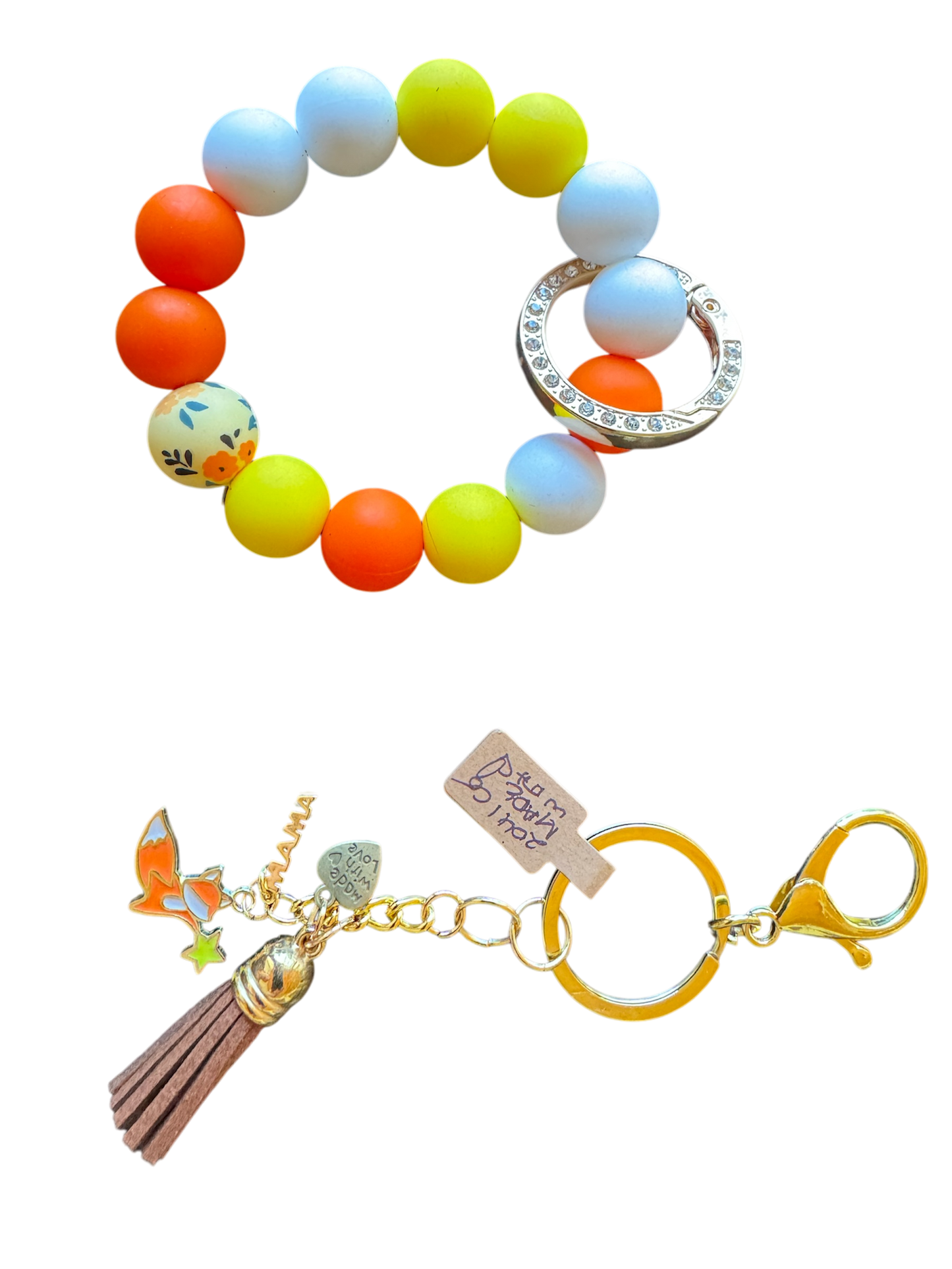 2041 CO MAMA KEYCHAIN WITH TEETHING RING | FOX