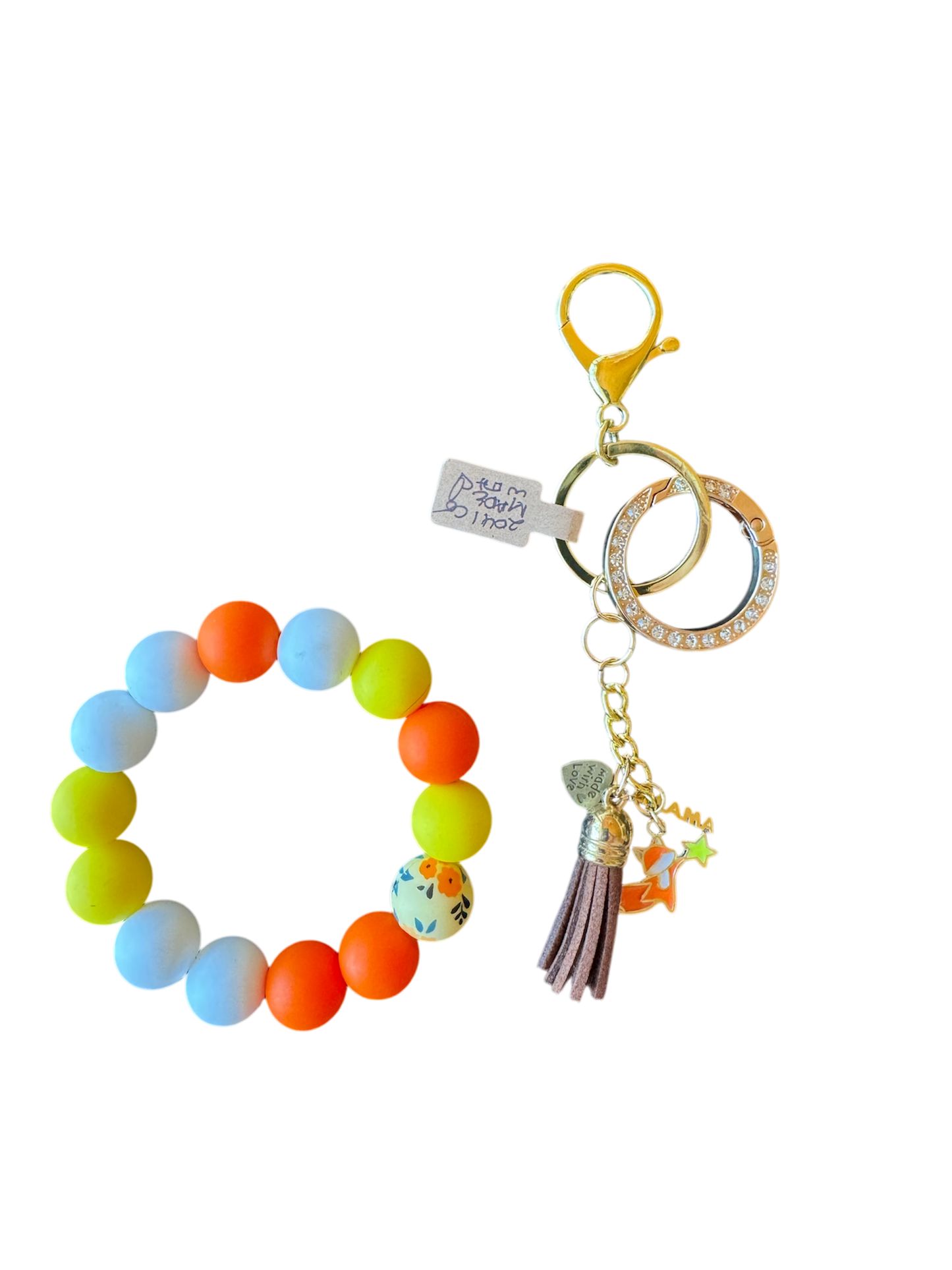 2041 CO MAMA KEYCHAIN WITH TEETHING RING | FOX