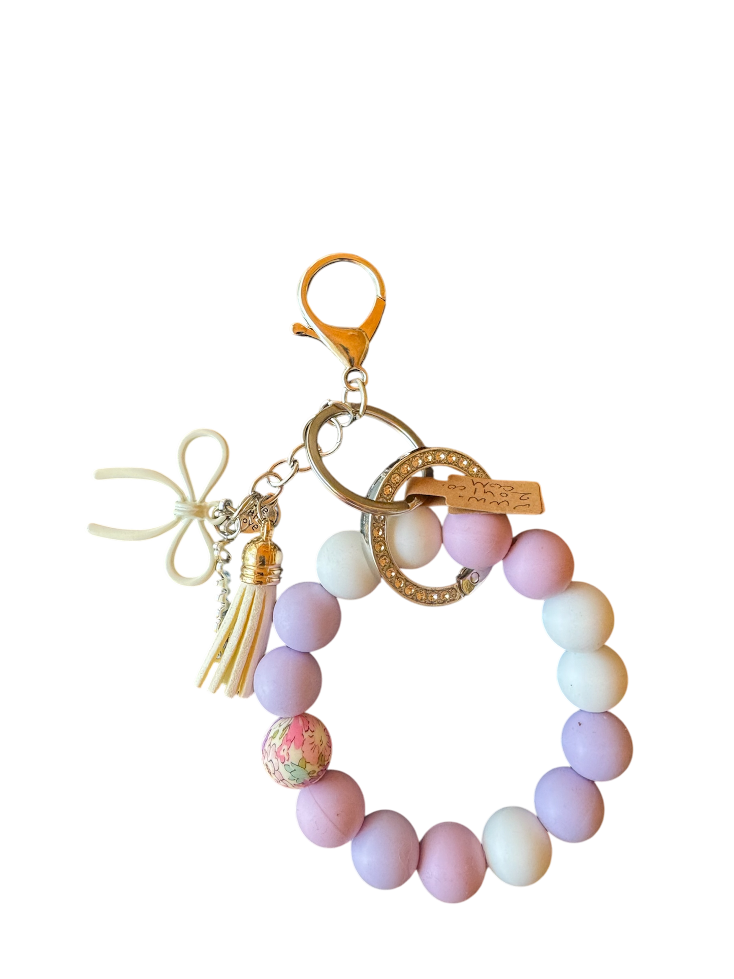 2041 CO MAMA KEYCHAIN WITH TEETHING RING | BOW