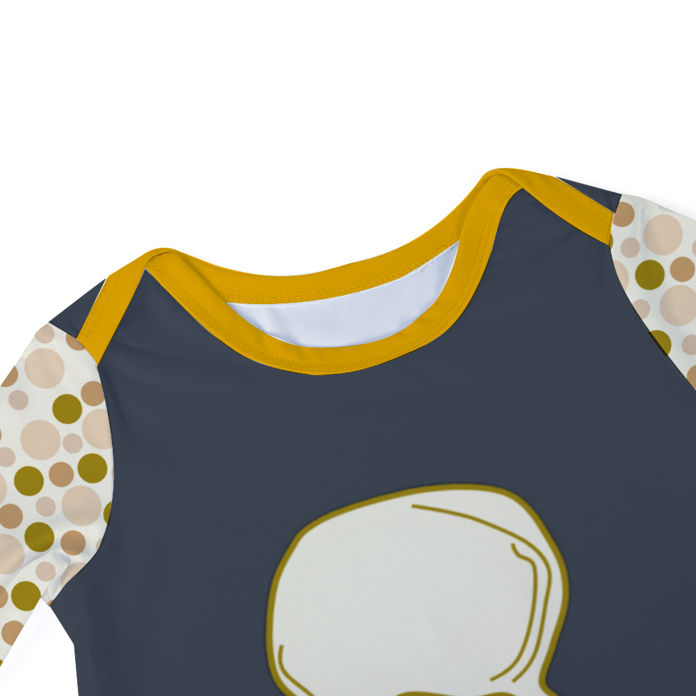 2041 CO BABY LONG ROMPER ICE CREAM | VANILLA - 2041co