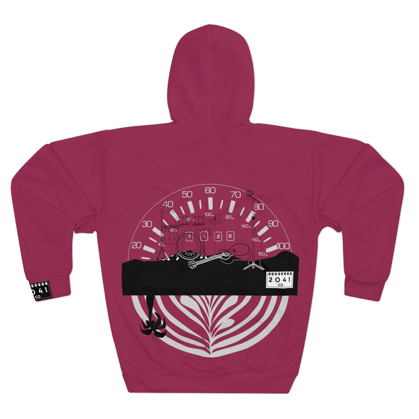 2041 CO UNISEX EVERYDAY HOODIE | LOS ANGELES - PP - 2041co