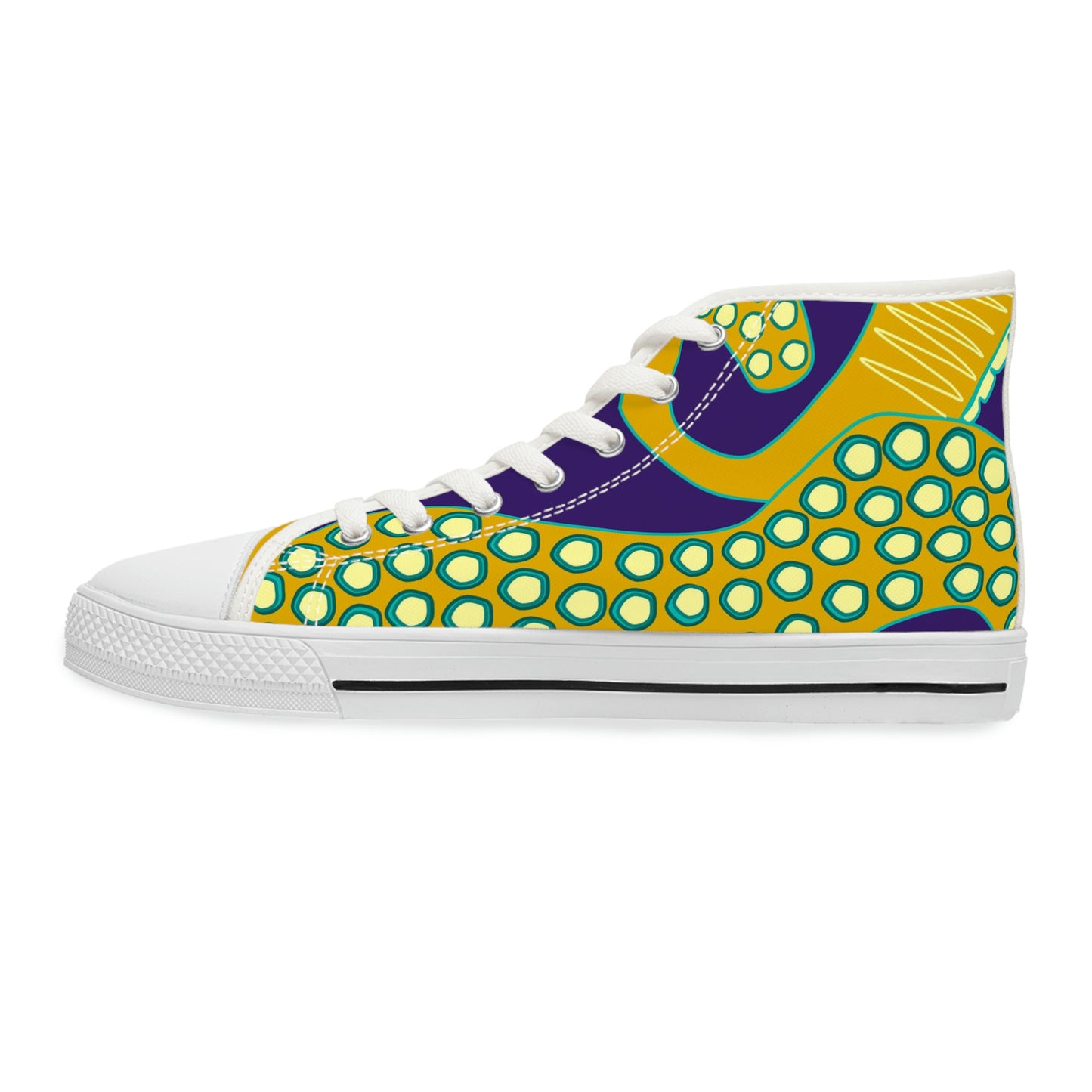 2041 CO WOMEN'S HIGH TOP SNEAKER OCTOPUS - 2041co