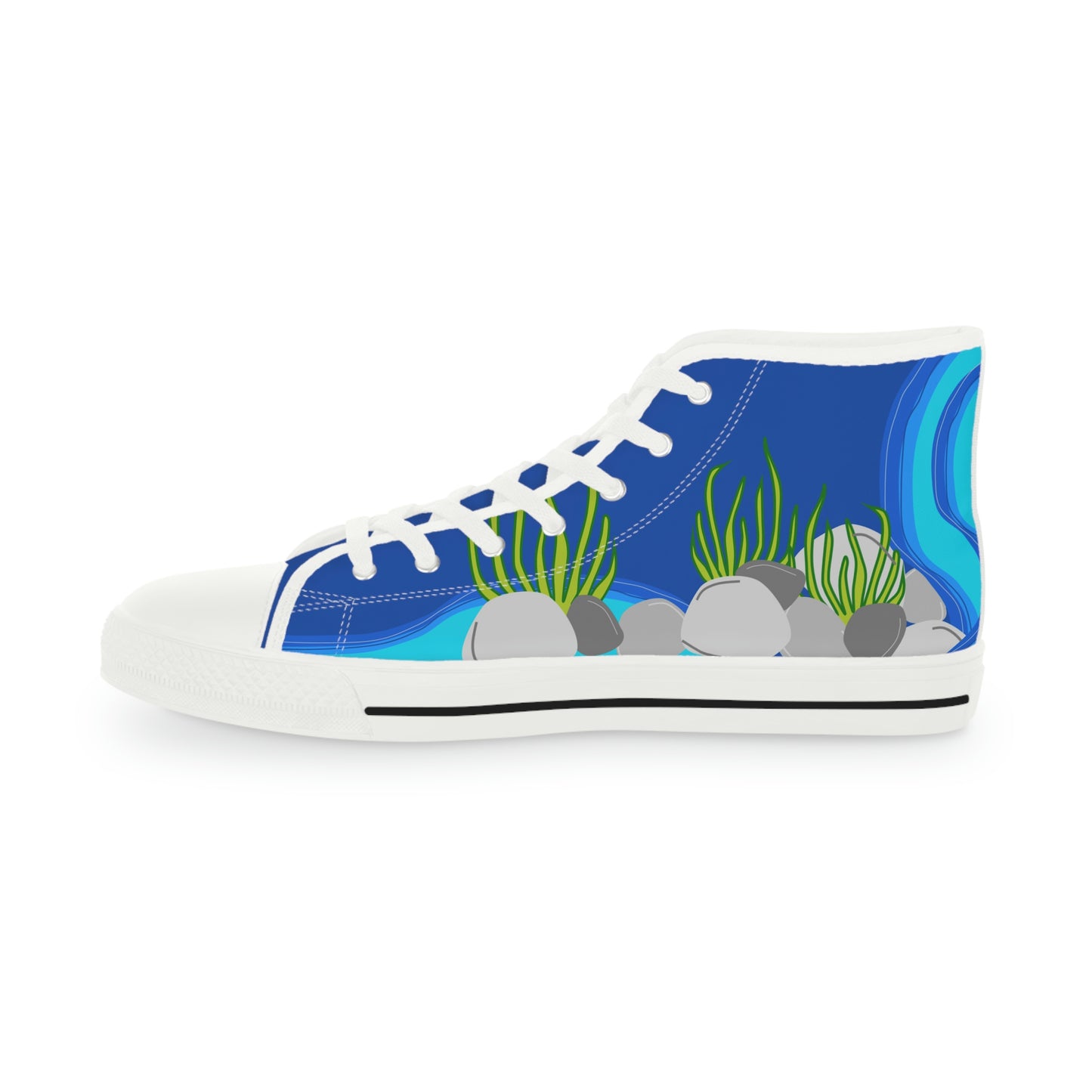 2041 CO MEN'S HIGH TOP SNEAKER | FISH - 2041co