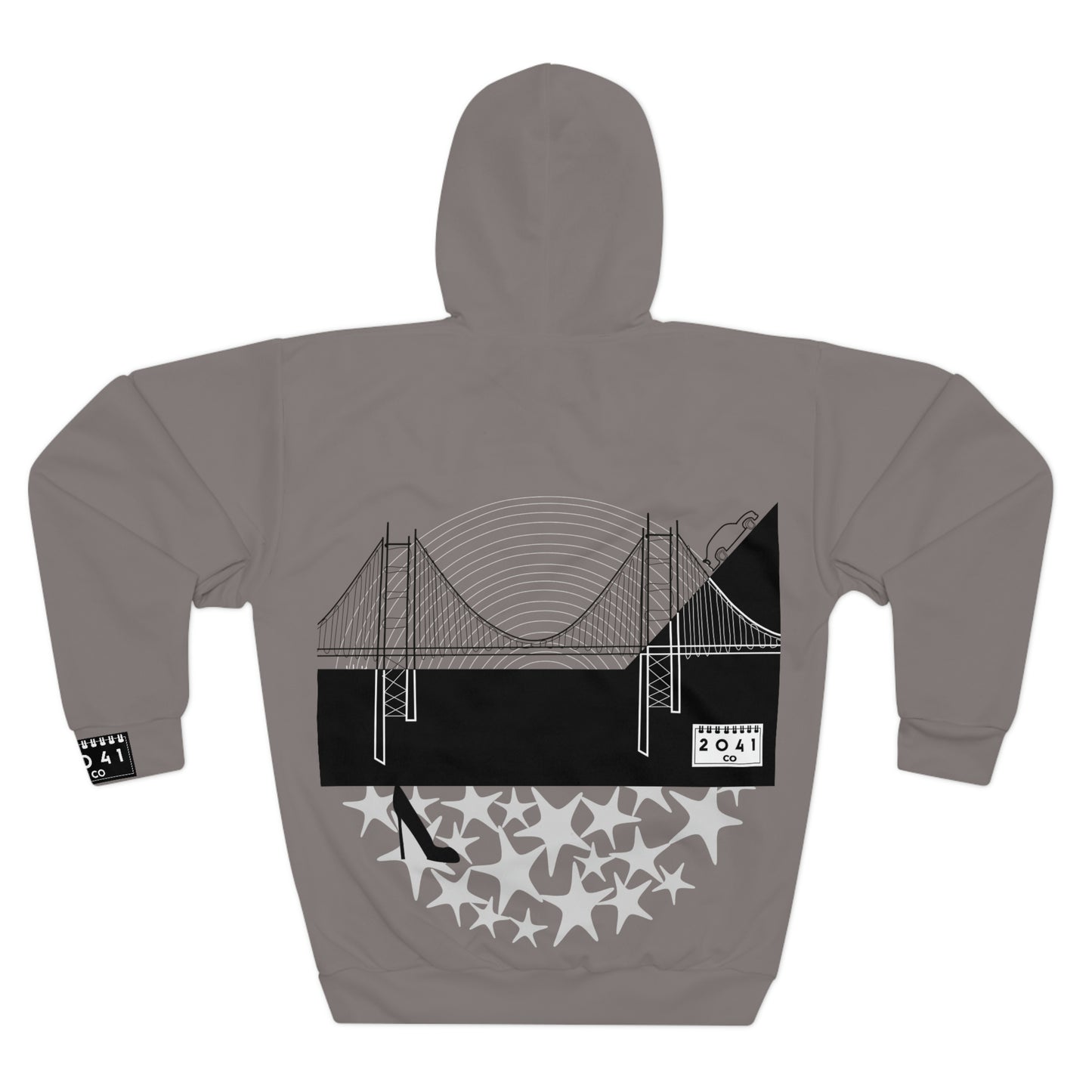 2041 CO UNISEX EVERYDAY HOODIE | SAN FRANCISCO - GR - 2041co