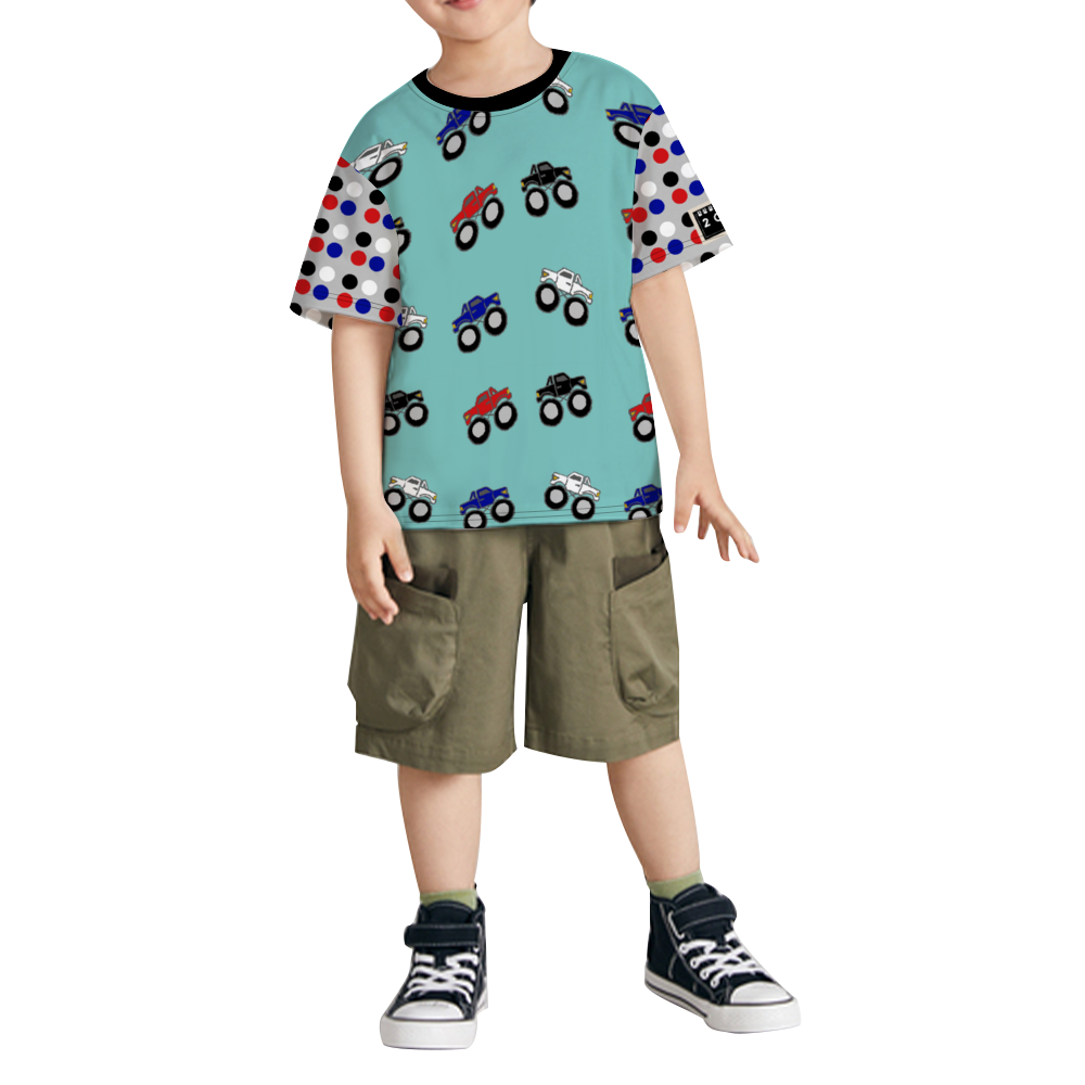 2041 CO KID SHORT SLEEVE T-SHIRT | MONSTER TRUCK MADNESS