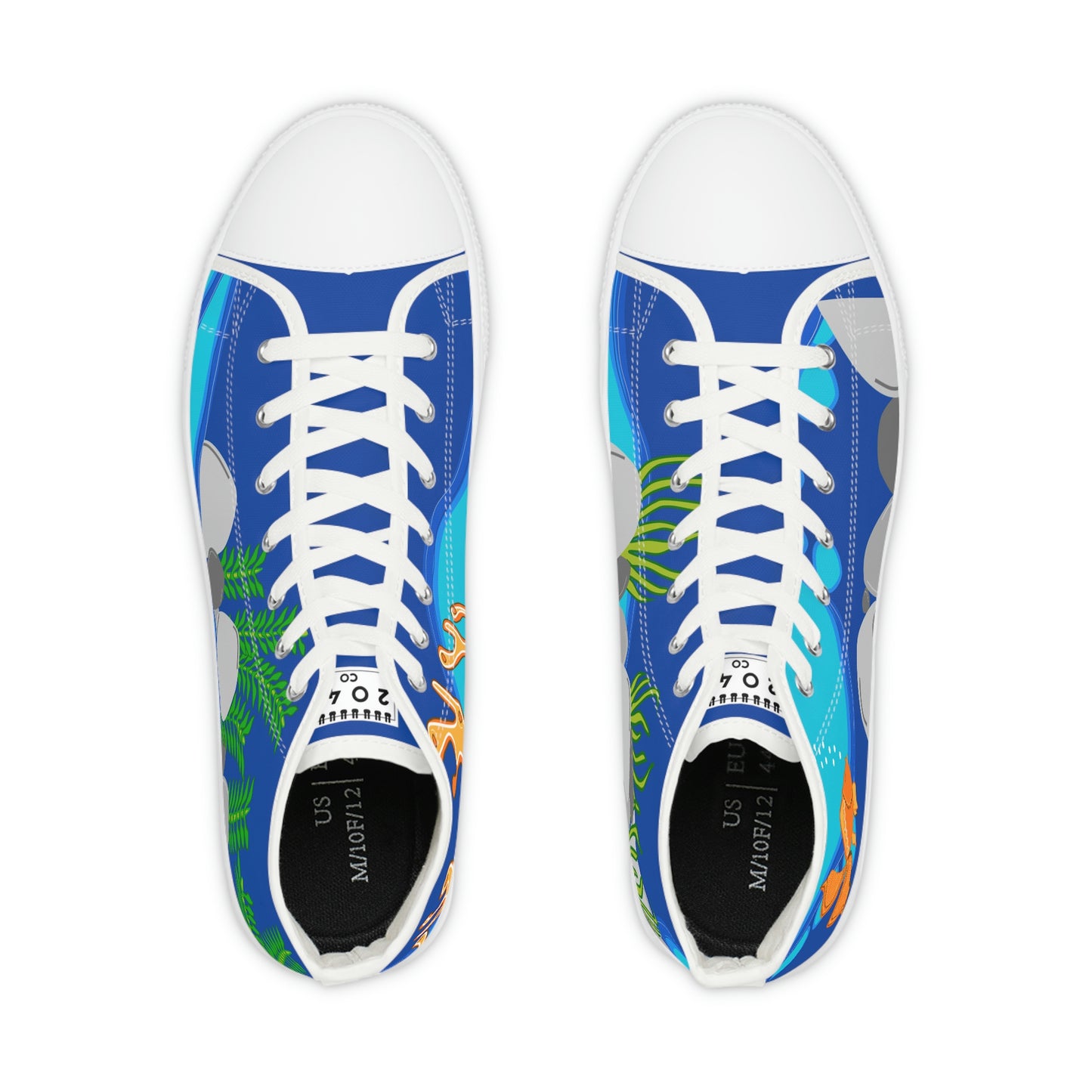 2041 CO MEN'S HIGH TOP SNEAKER | FISH - 2041co