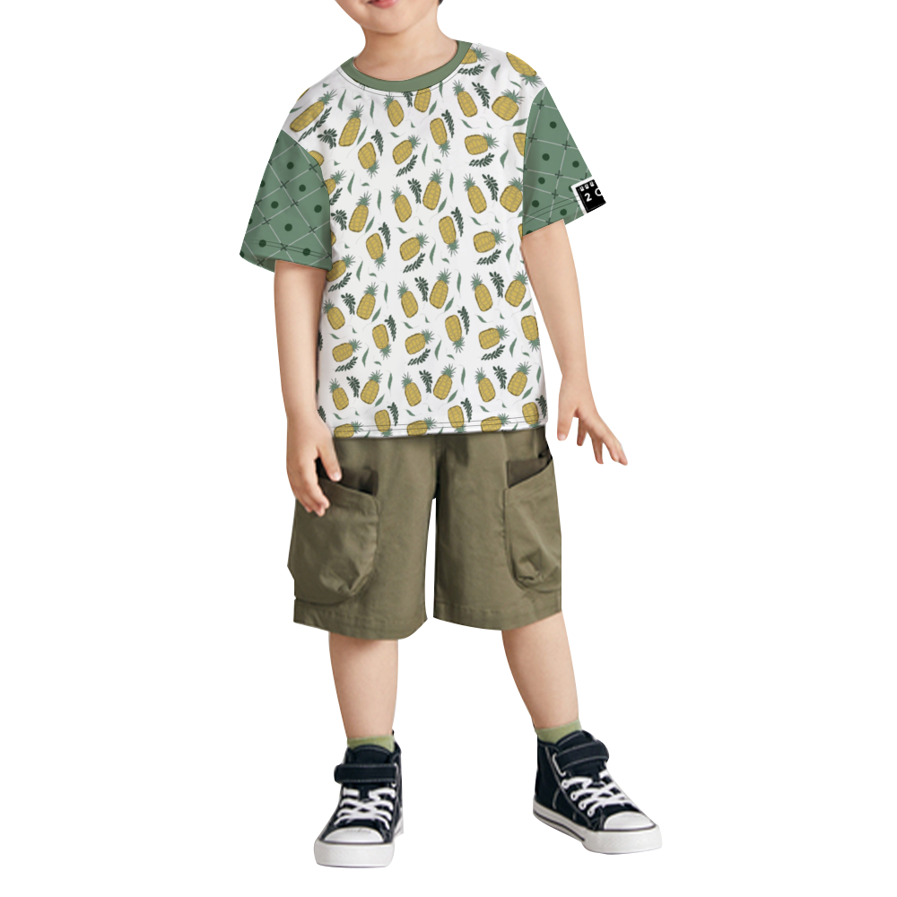 2041 CO KID SHORT SLEEVE T-SHIRT | PINEAPPLE
