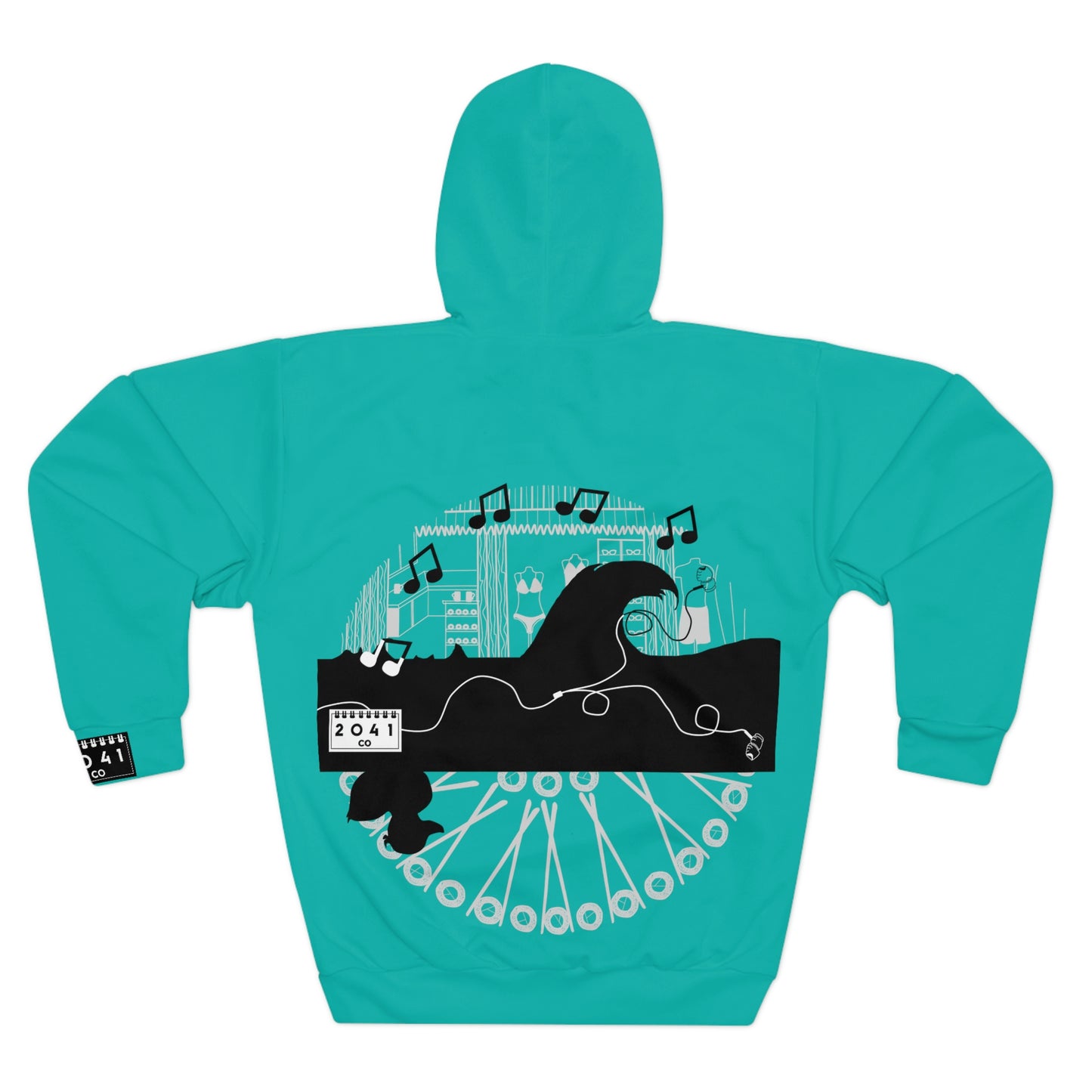2041 CO UNISEX EVERYDAY HOODIE | CAROLINA BEACH - BT - 2041co