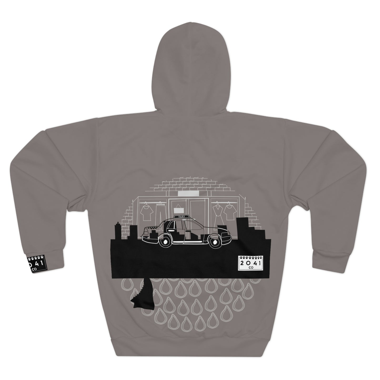 2041 CO UNISEX EVERYDAY HOODIE | NEW YORK - GR - 2041co