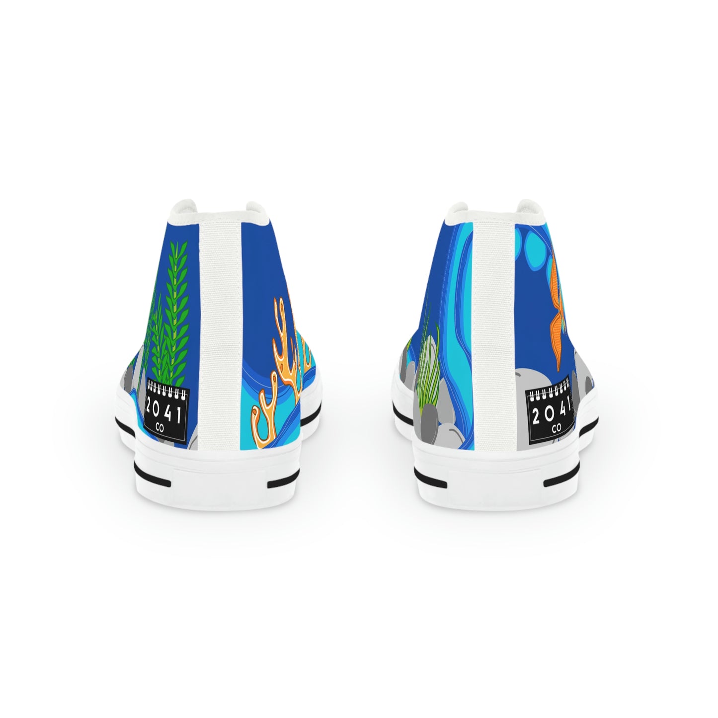 2041 CO MEN'S HIGH TOP SNEAKER | FISH - 2041co