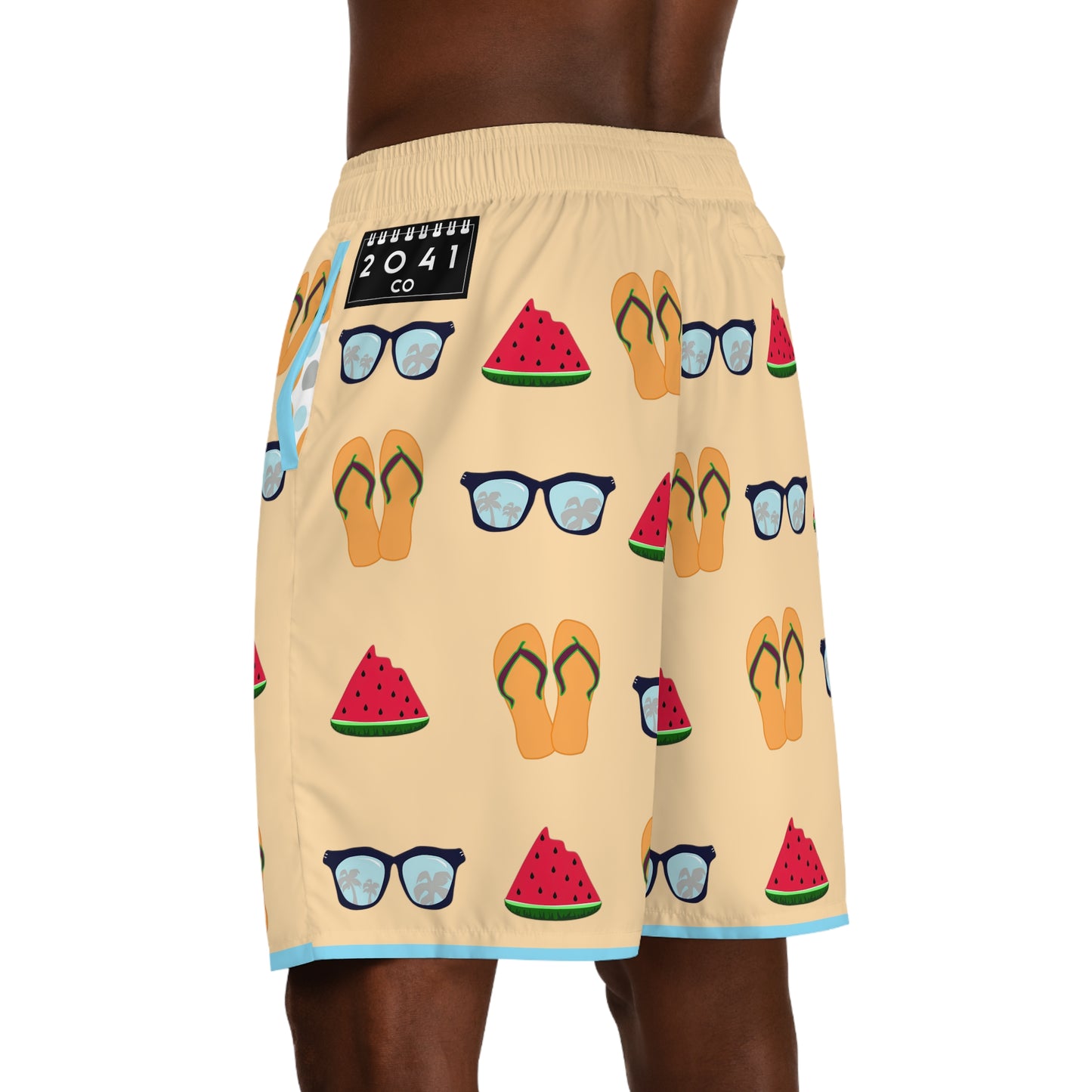 2041 CO MEN GYM SHORTS | SUNSHINE DAZE - 2041co