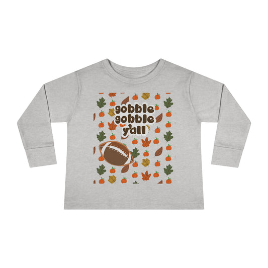 2041 CO TODDLER COTTON HOLIDAY LONG SLEEVE T-SHIRT | THANKSGIVING