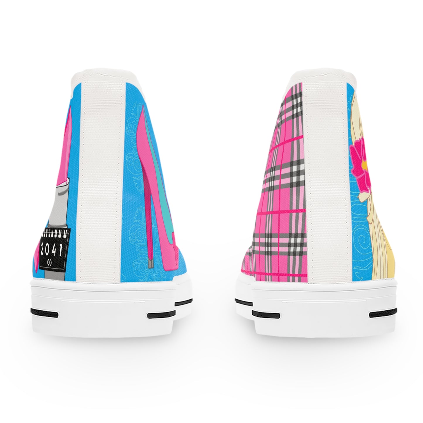 2041 CO WOMEN'S HIGH TOP SNEAKER | PINKS - 2041co