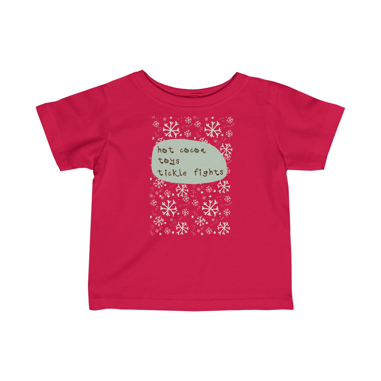 2041 CO INFANT HOLIDAY COTTOM T-SHIRT | CHRISTMAS