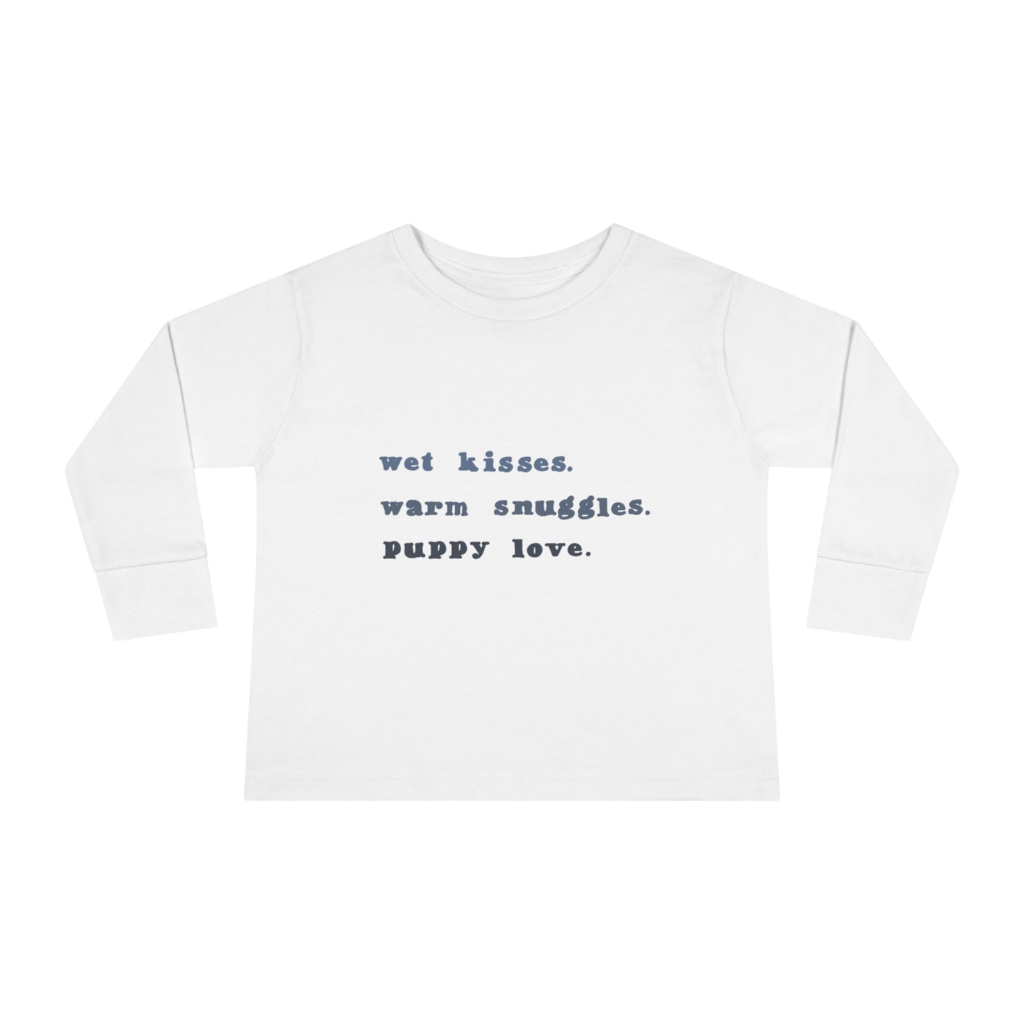 2041 CO TODDLER COTTON LONG SLEEVE T-SHIRT | WET KISSES