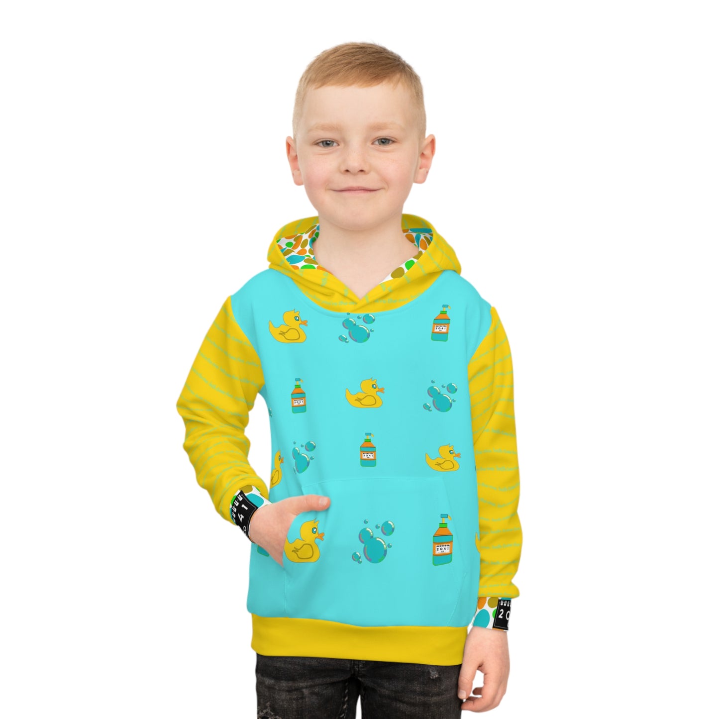 2041 CO CHILDREN HOODIE | BATH TIME - 2041co