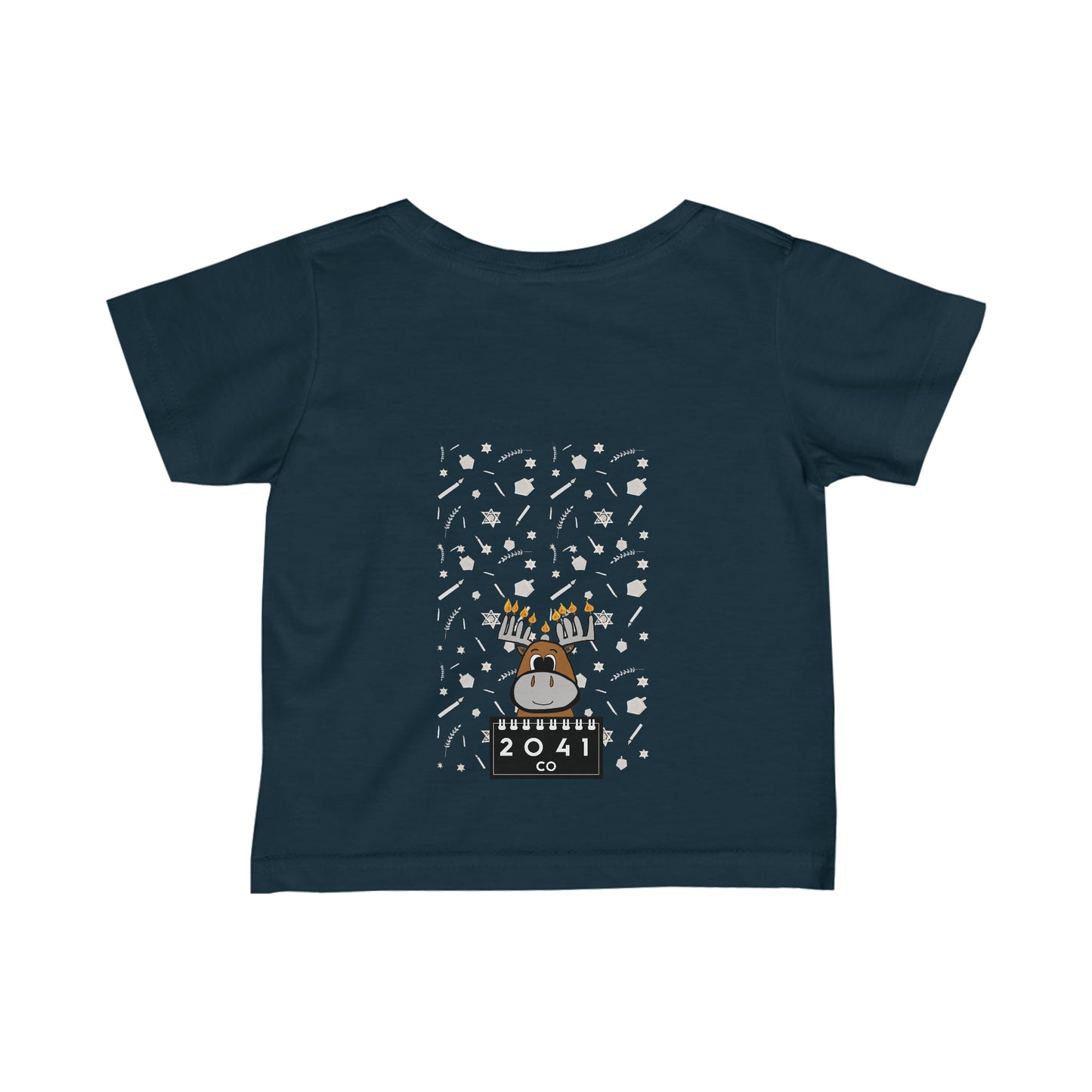 2041 CO INFANT HOLIDAY COTTOM T-SHIRT | HANUKKAH