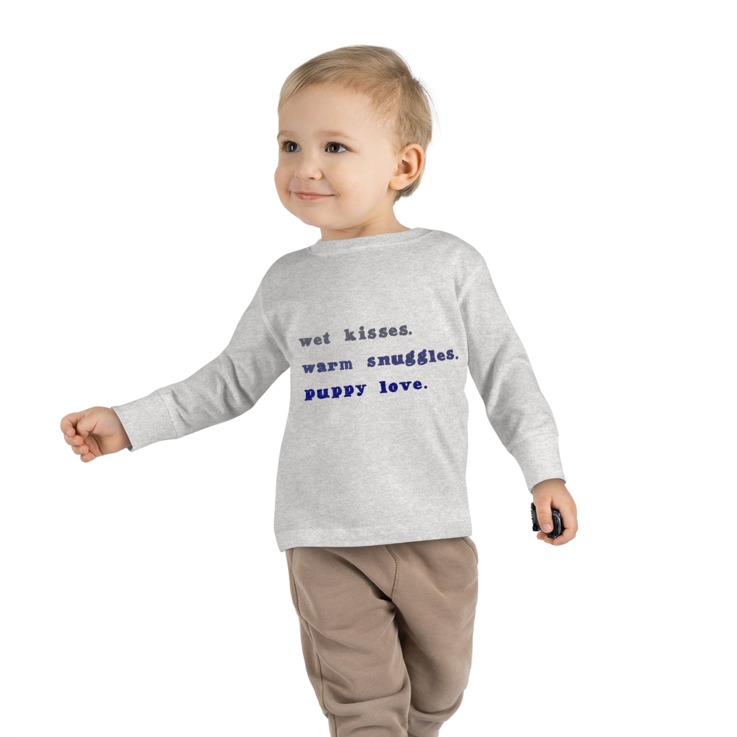 2041 CO TODDLER COTTON LONG SLEEVE T-SHIRT | WET KISSES