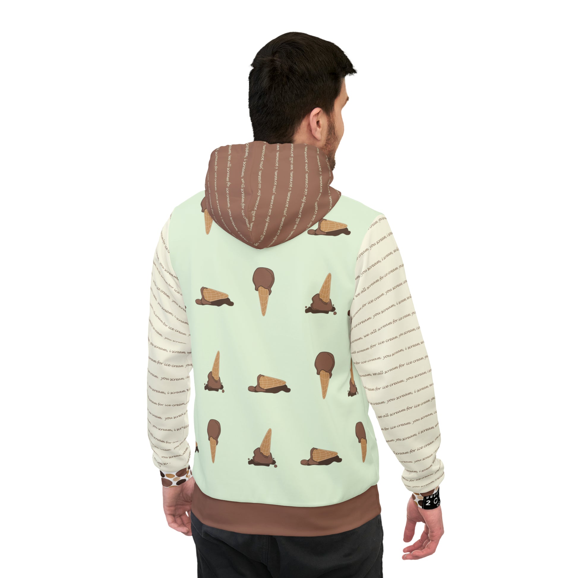 2041 CO ADULT HOODIE ICE CREAM | CHOCOLATE - 2041co