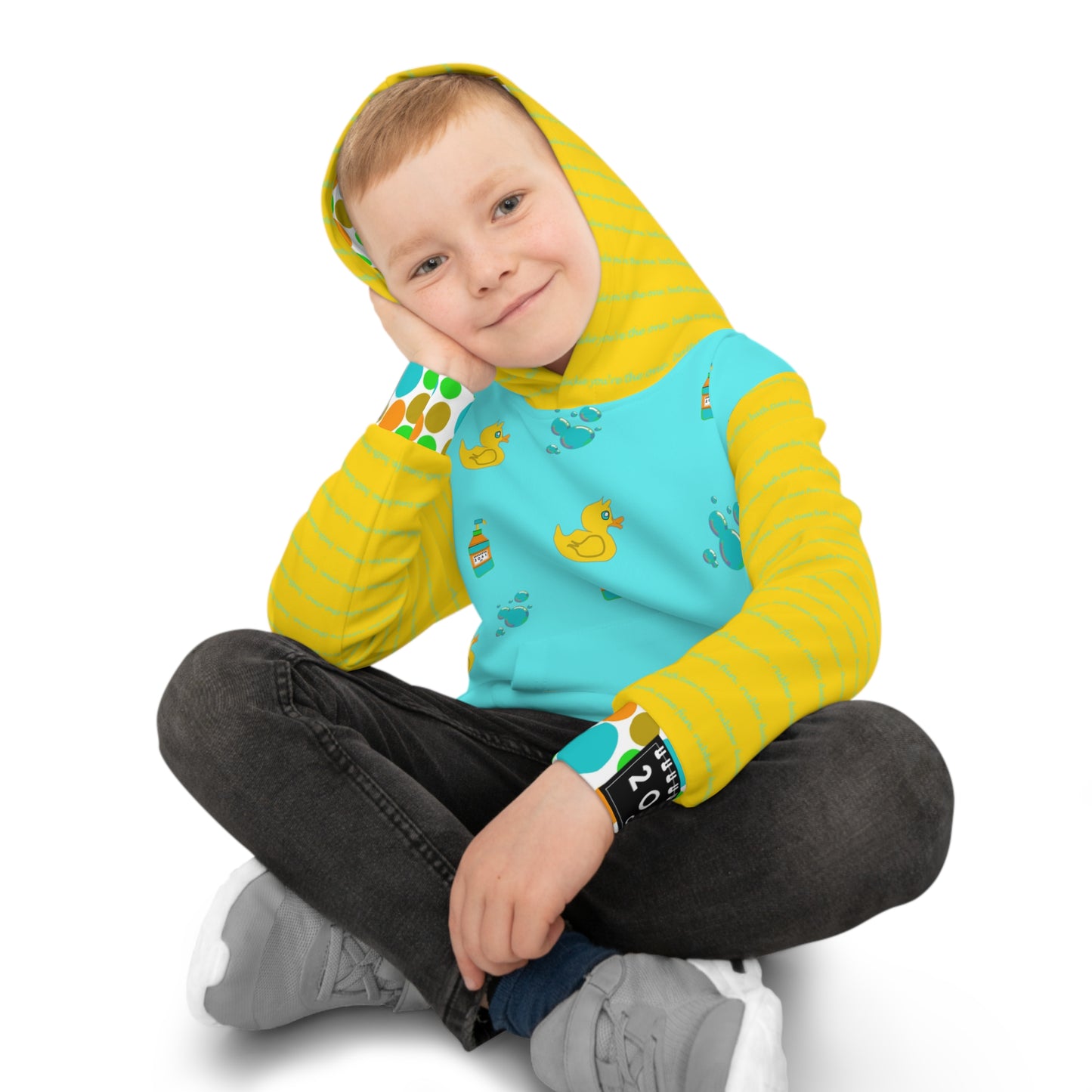 2041 CO CHILDREN HOODIE | BATH TIME - 2041co