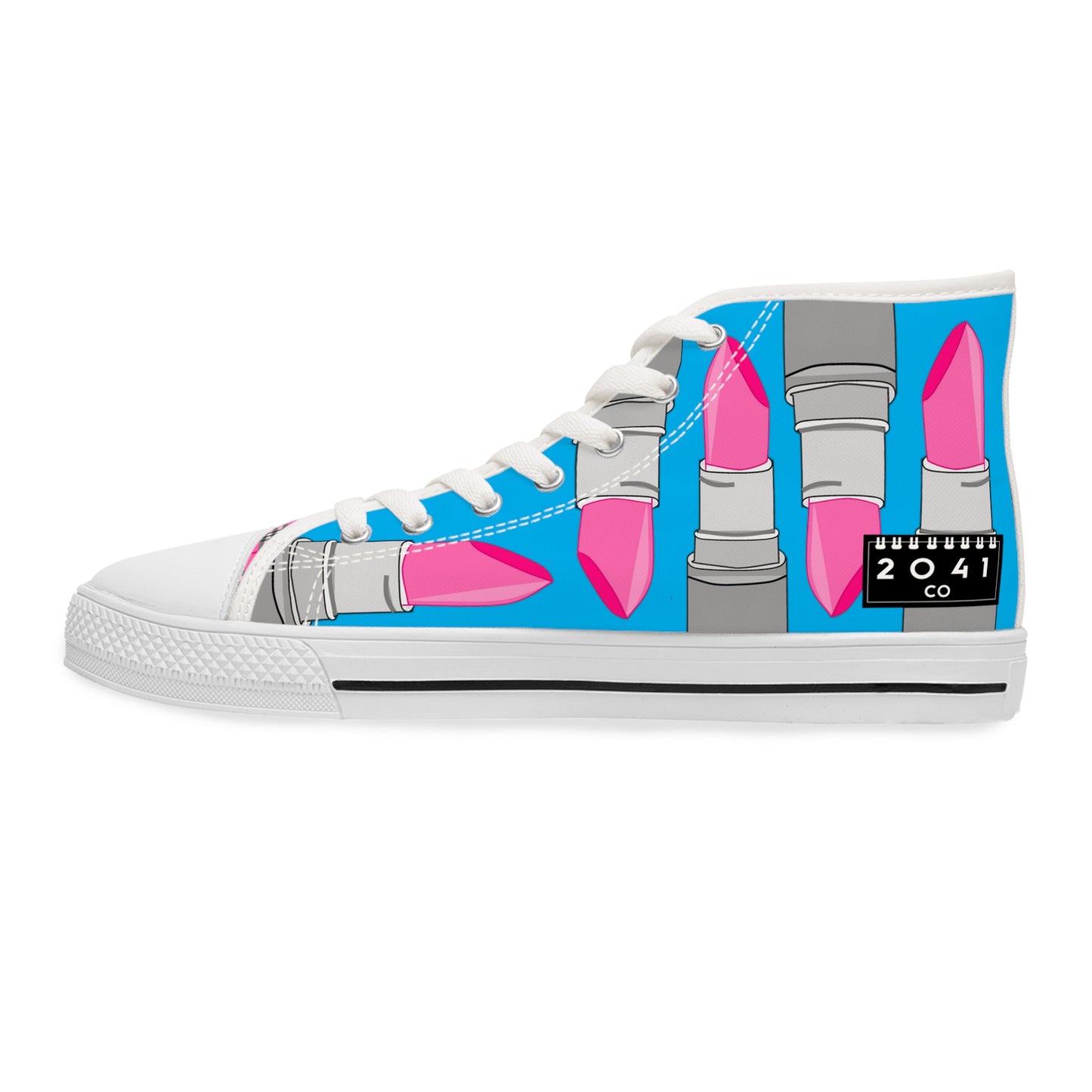 2041 CO WOMEN'S HIGH TOP SNEAKER | PINKS - 2041co