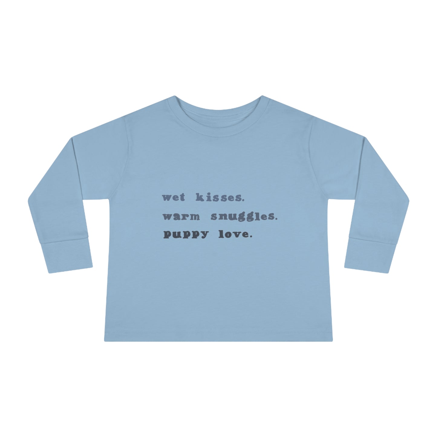 2041 CO TODDLER COTTON LONG SLEEVE T-SHIRT | WET KISSES