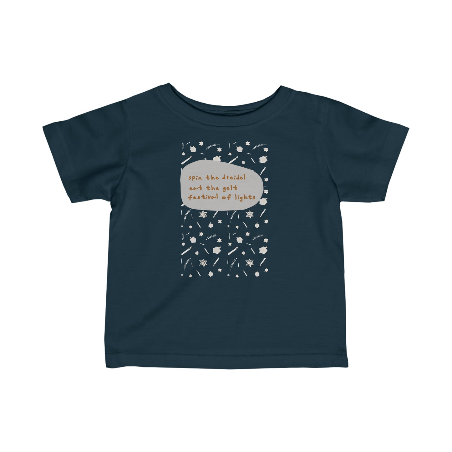 2041 CO INFANT HOLIDAY COTTOM T-SHIRT | HANUKKAH