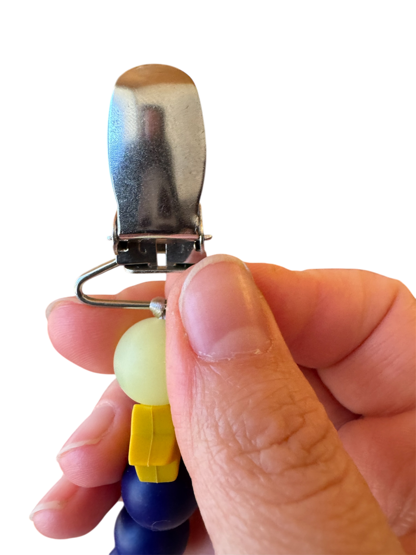 2041 CO SILICONE PACIFIER CLIP | TWINKLE LITTLE STAR