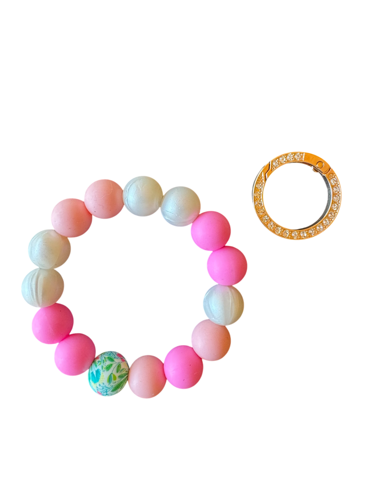 2041 CO MAMA KEYCHAIN WITH TEETHING RING | HEART