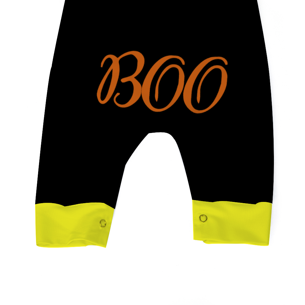 2041 CO BABY LONG ROMPER | GHOST ORANGE