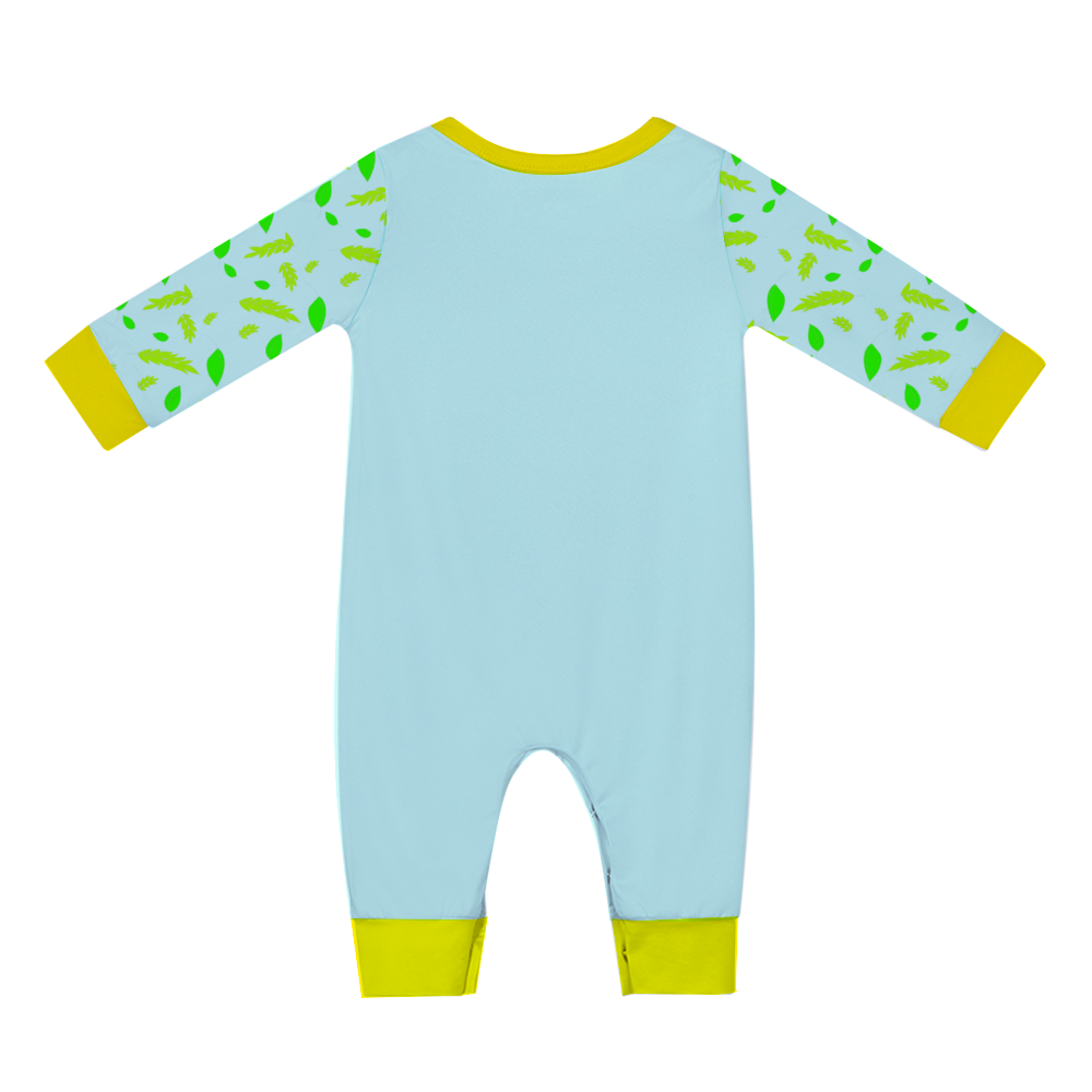 2041 CO BABY LONG ROMPER | SUNFLOWER