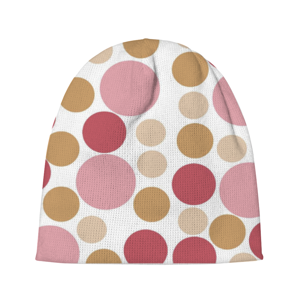 2041 CO KID BEANIE | STRAWBERRY POLKA DOTS