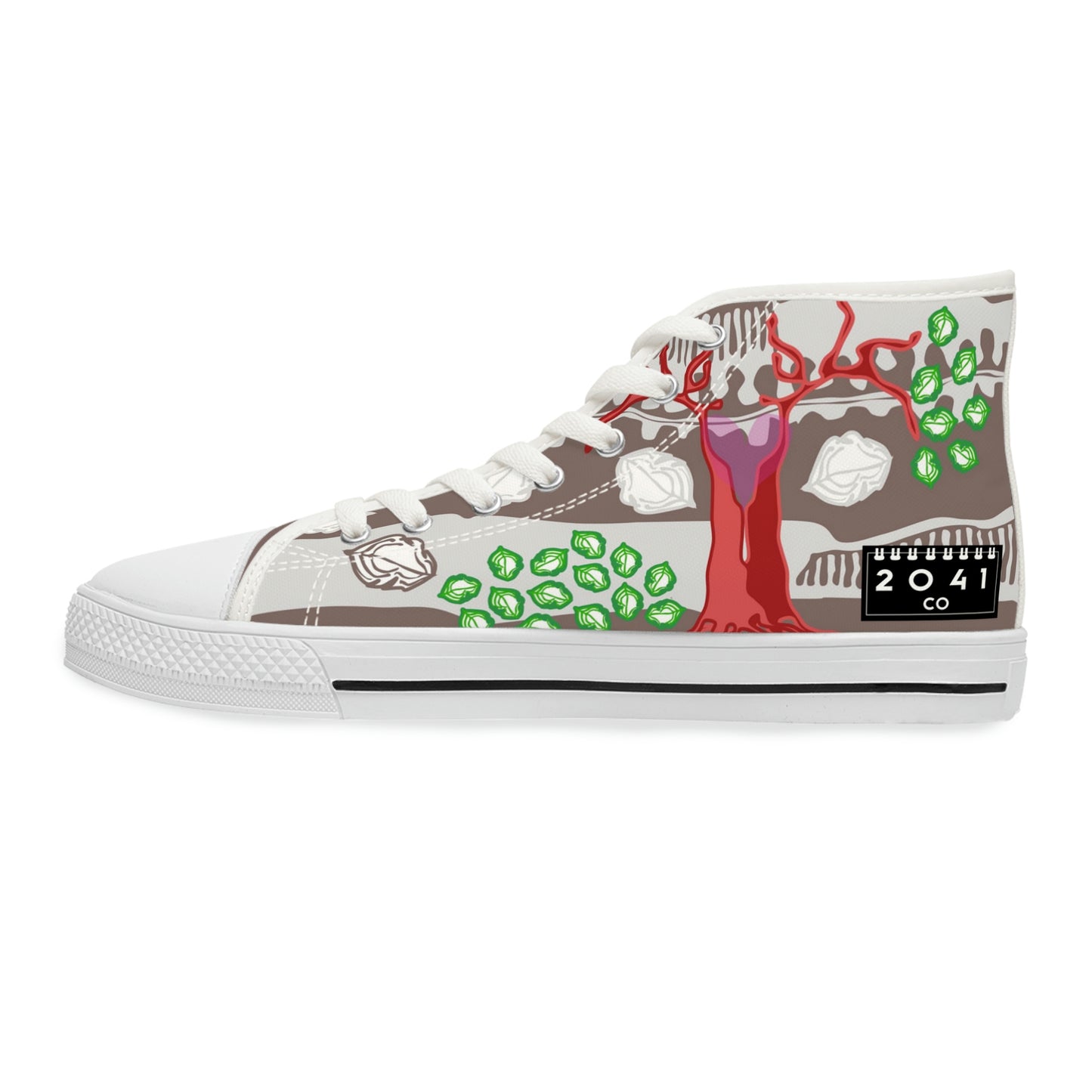 2041 CO WOMEN'S HIGH TOP SNEAKER TREE - 2041co