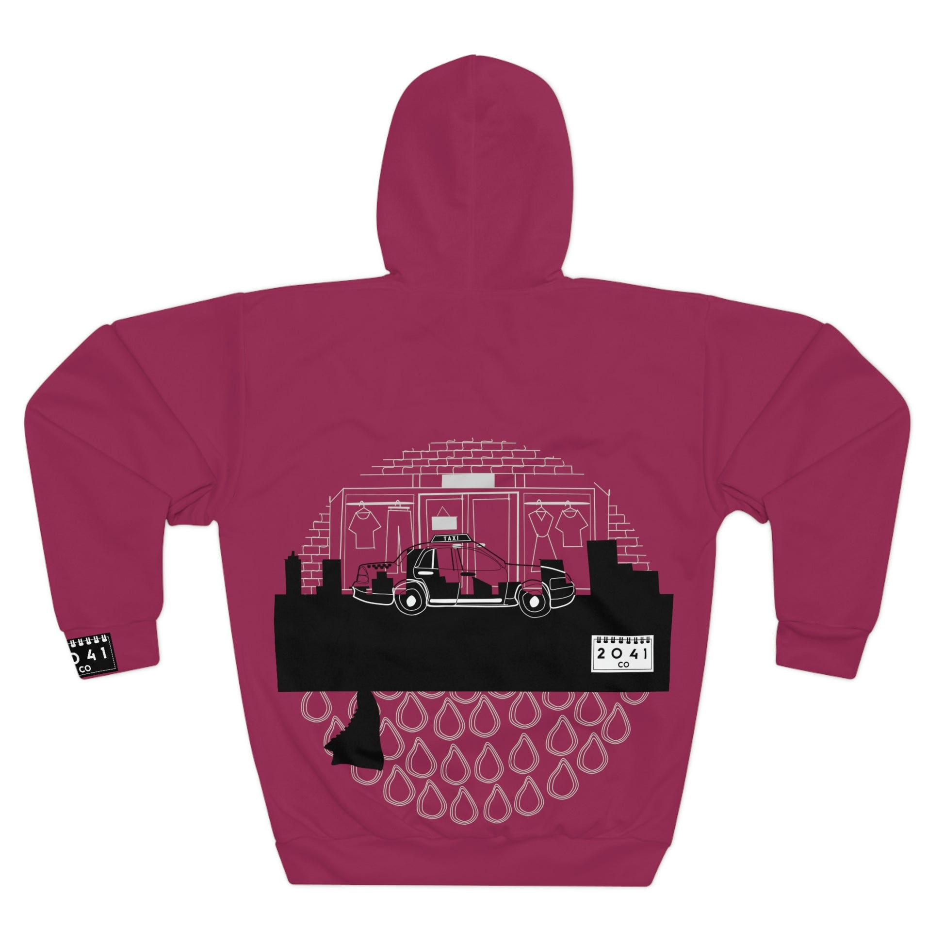 2041 CO UNISEX EVERYDAY HOODIE | NEW YORK - PP - 2041co