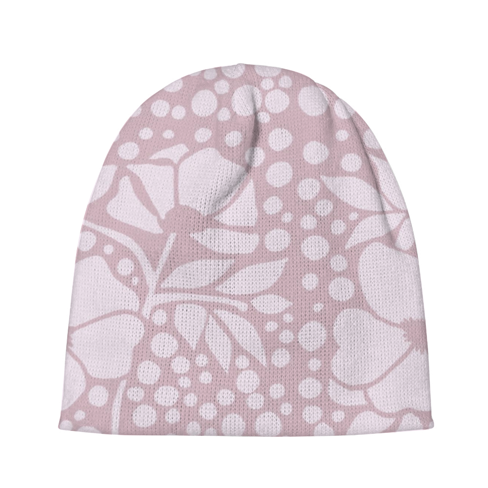 2041 CO KID BEANIE | PINK FLOWER POWER