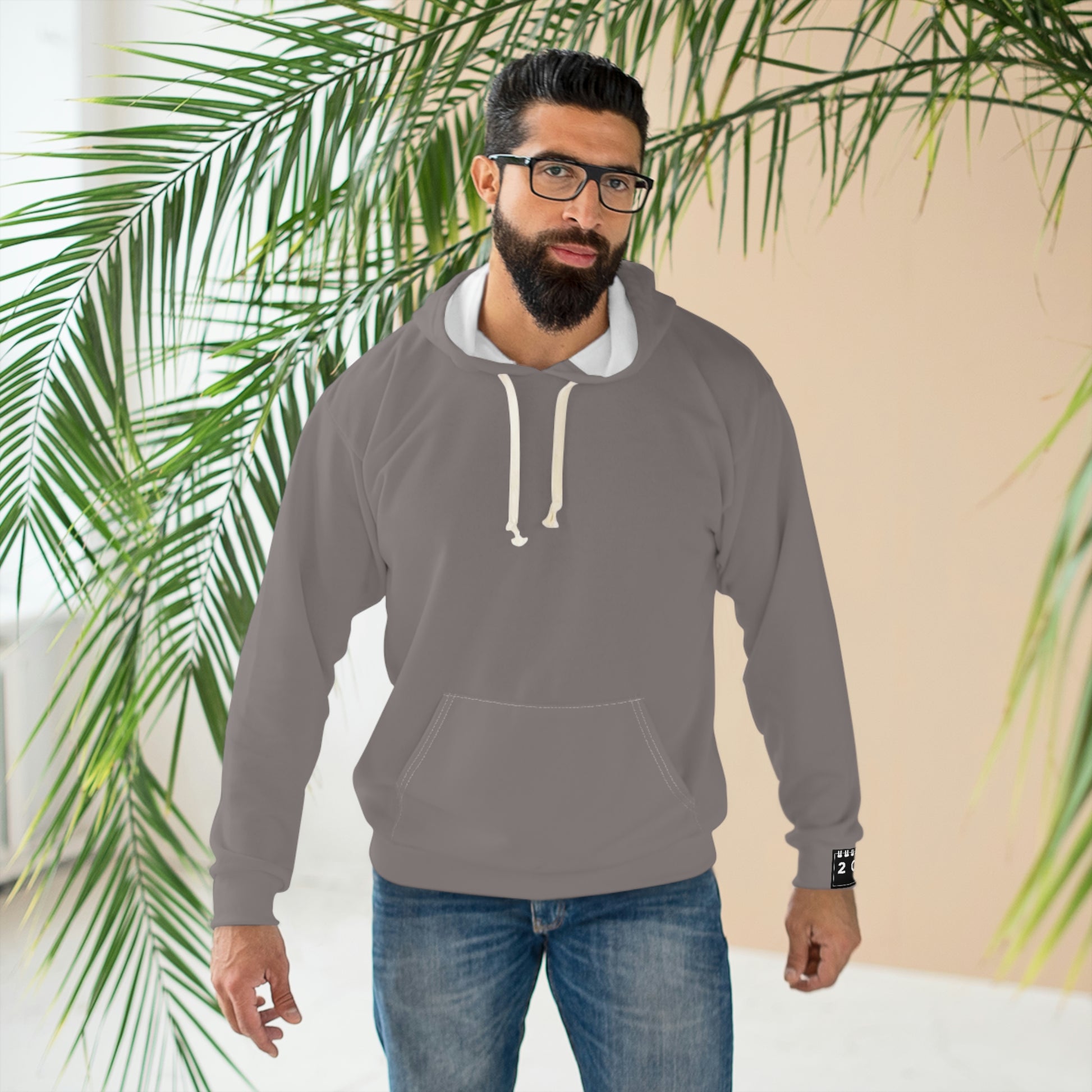 2041 CO UNISEX EVERYDAY HOODIE | LOS ANGELES - GR - 2041co